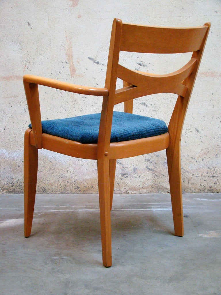 Heywood Wakefield Mid-Century Modern Dining Chair at 1stDibs