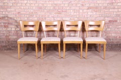 Heywood Wakefield Mid-Century Modern "Dog Bone" Dining Chairs, Set of Four