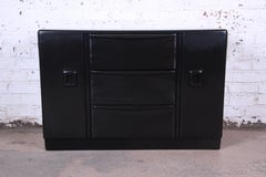 Heywood Wakefield Mid-Century Modern Ebonized Sideboard Credenza, 1952