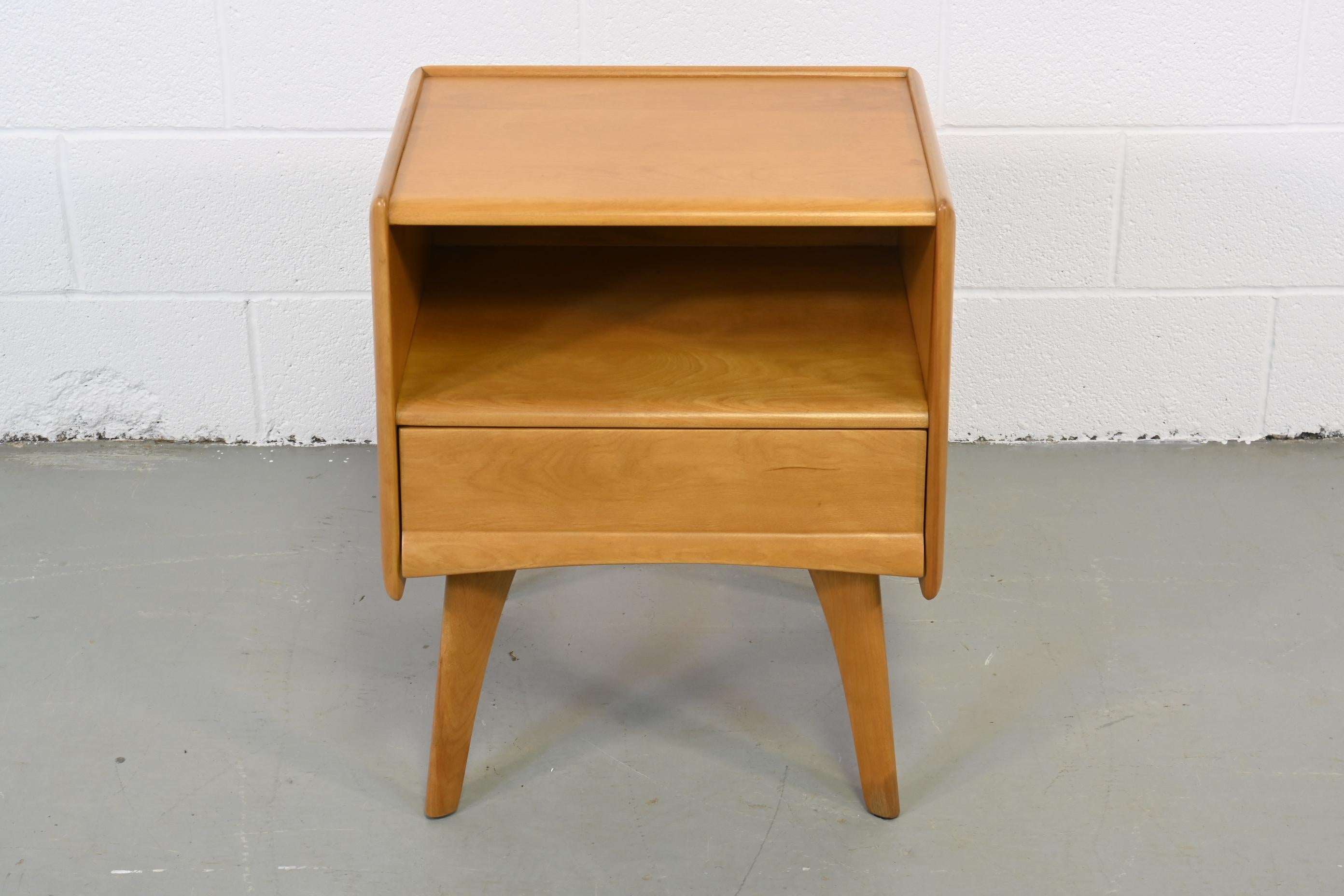 American Heywood Wakefield Mid-Century Modern Nightstand