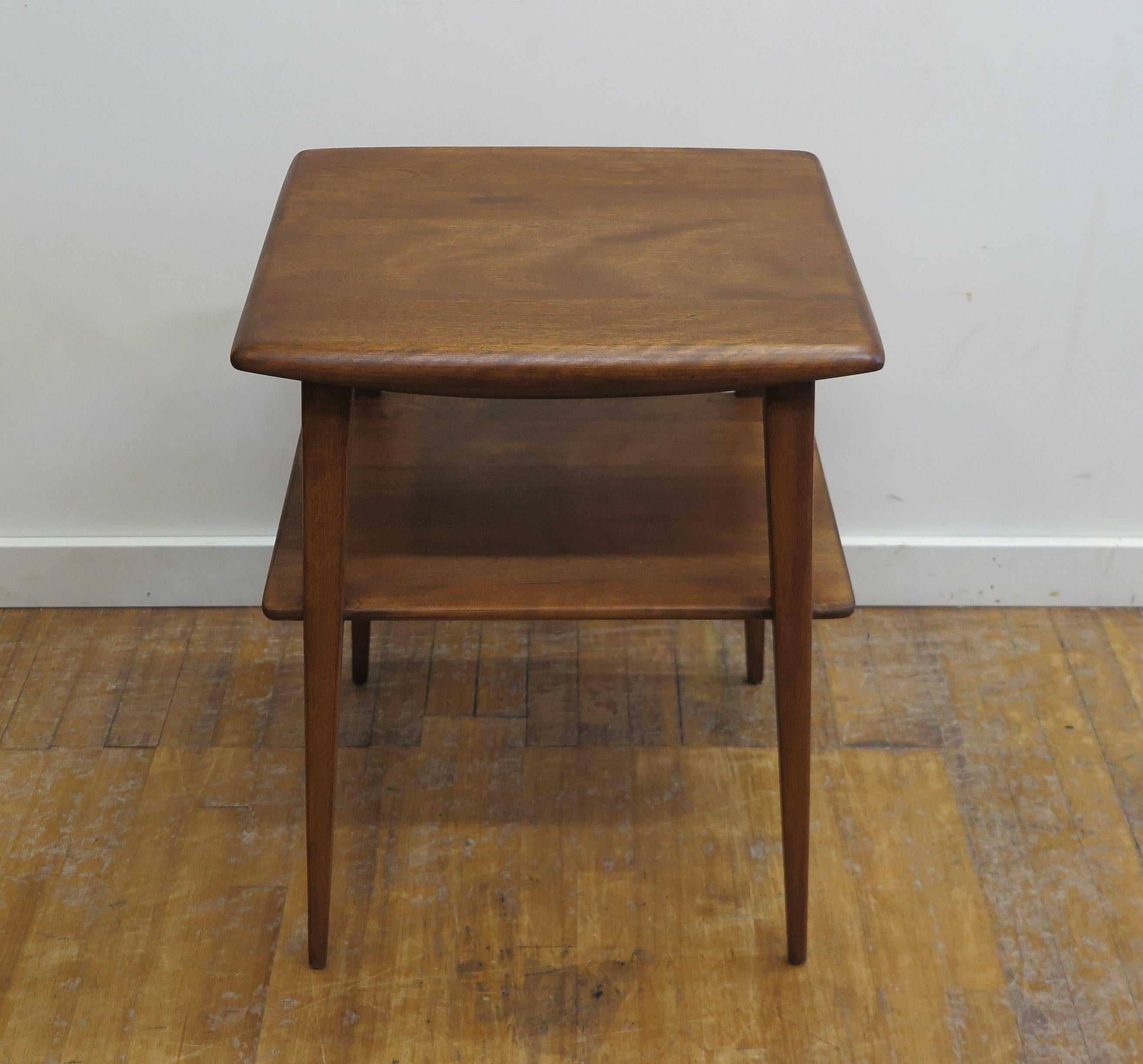 American Heywood Wakefield Mid-Century Modern Side Table