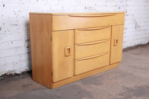 Heywood Wakefield Mid Century Modern Sideboard Credenza 1955 At