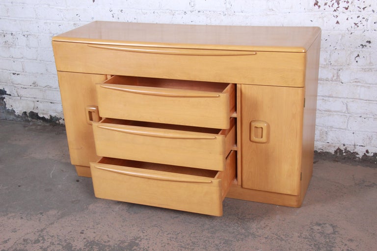 Heywood Wakefield Mid Century Modern Sideboard Credenza 1955 At