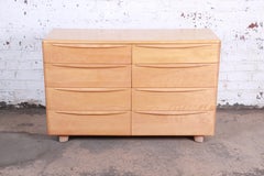Heywood-Wakefield Mid-Century Modern Solid Maple Dresser or Credenza, 1950s