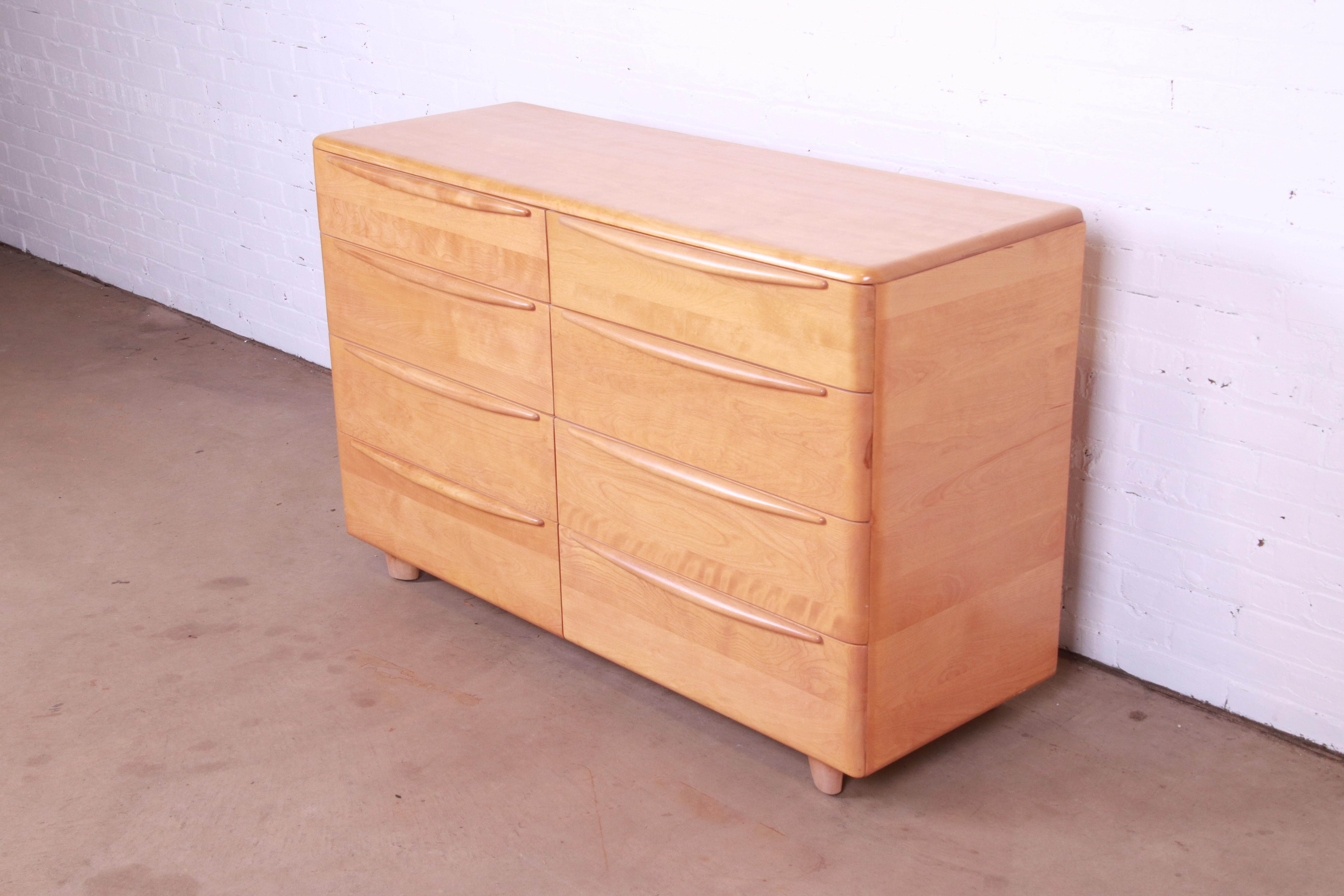 modern maple dresser