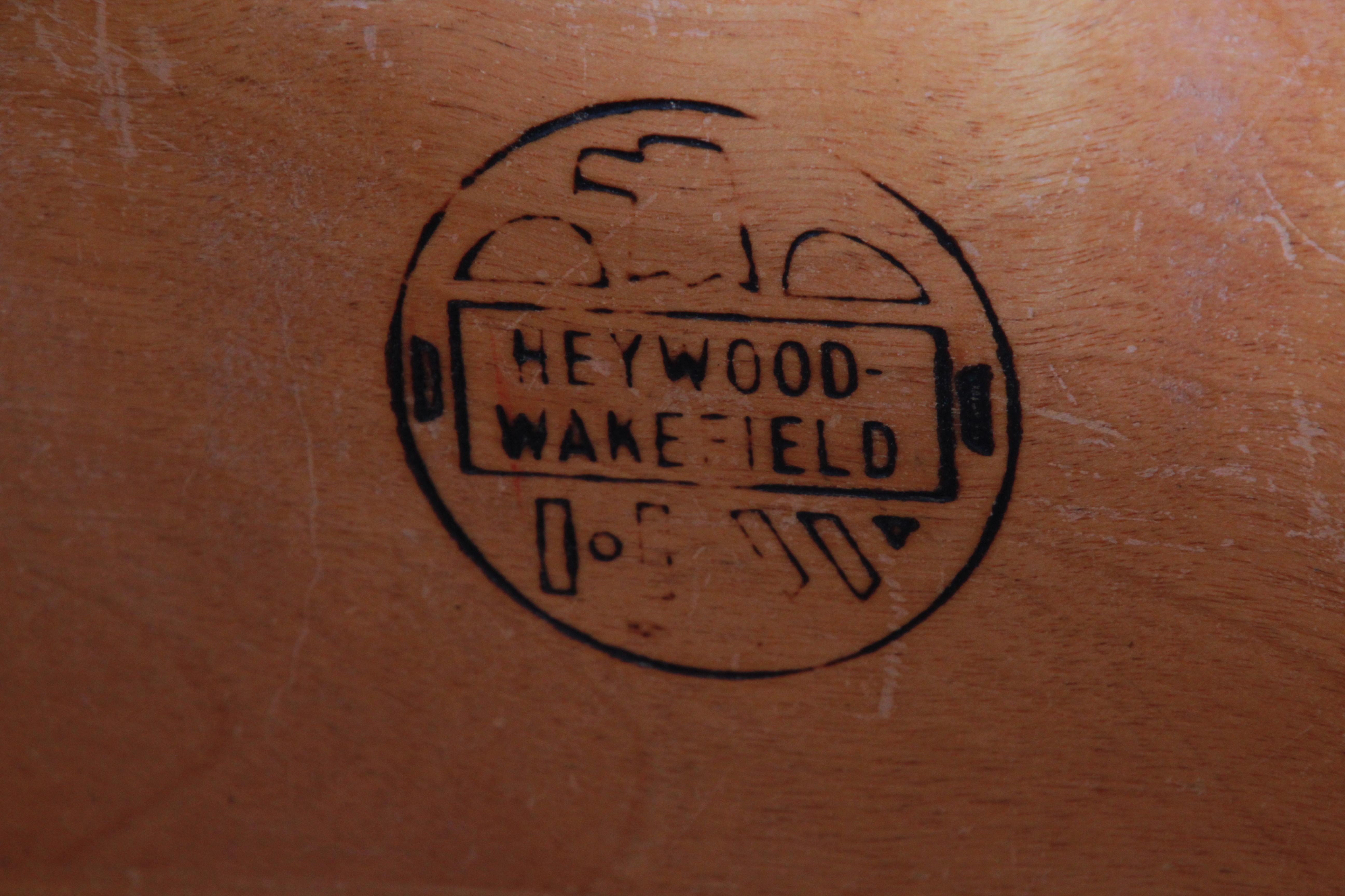 Heywood Wakefield Mid-Century Modern Solid Maple Highboy Dressers, 1950s 4