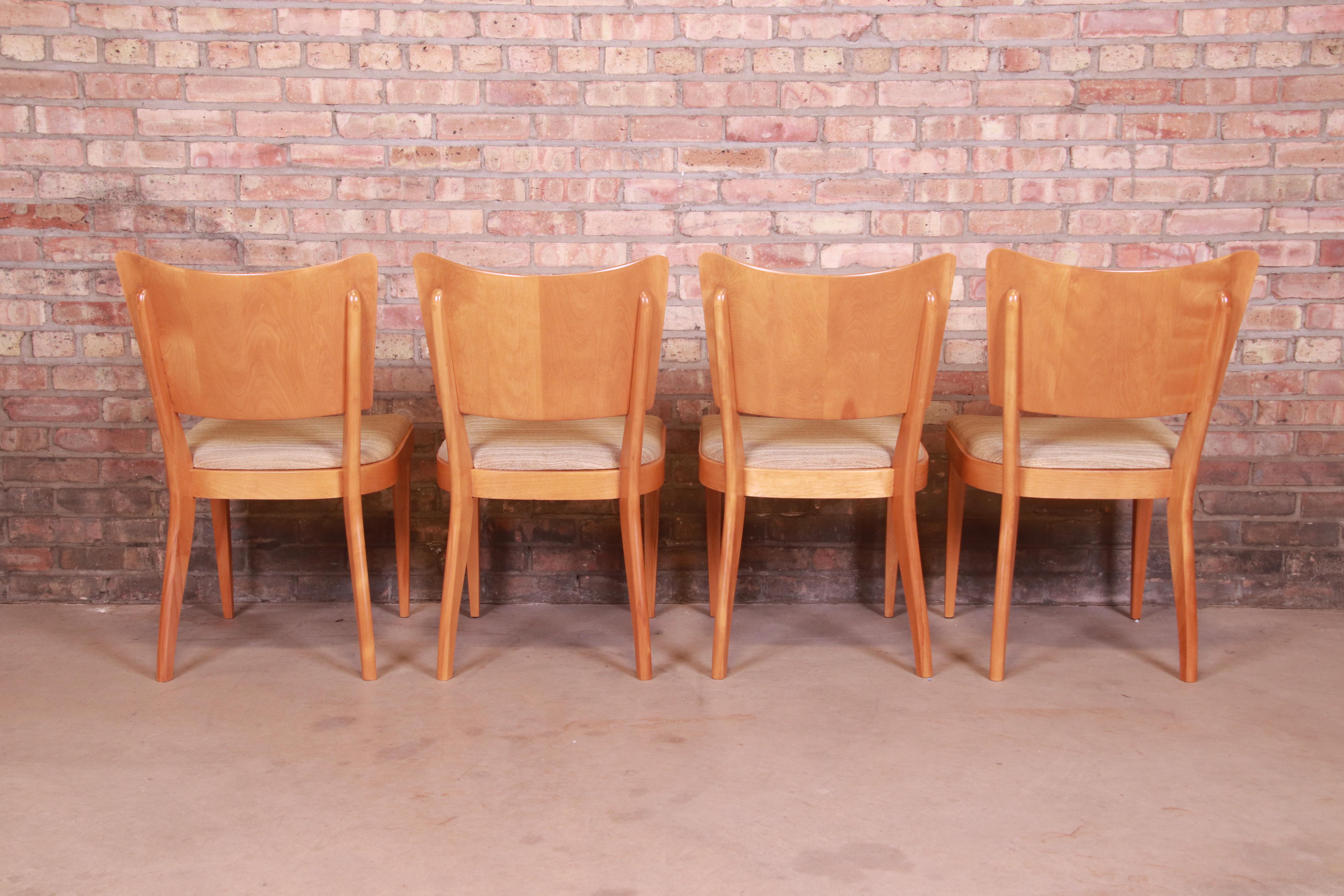 Mid-20th Century Heywood Wakefield Mid-Century Modern Stingray Dining Chairs, Set of Four
