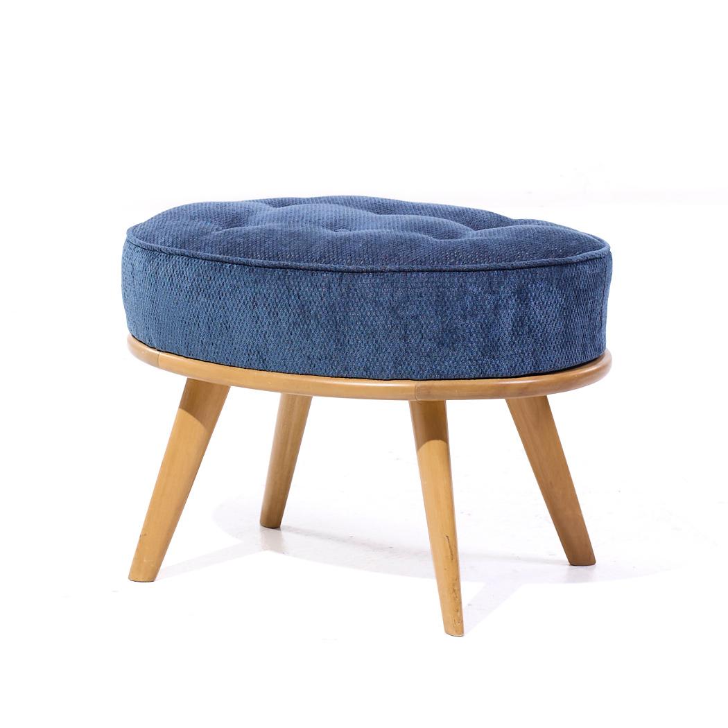 Mid-Century moderno Pouf Heywood Wakefield del Medioevo in vendita
