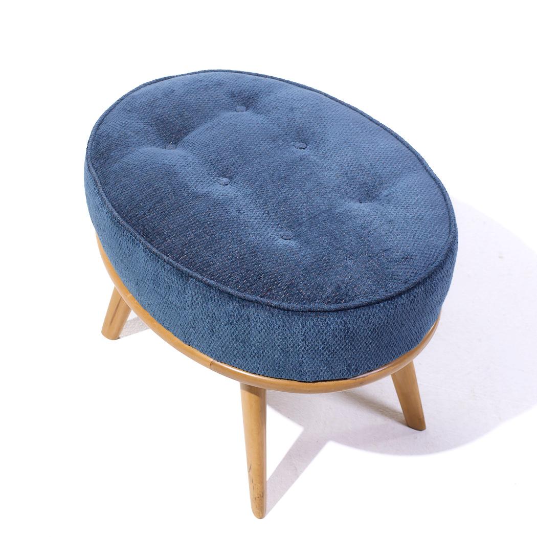 Tappezzeria Pouf Heywood Wakefield del Medioevo in vendita