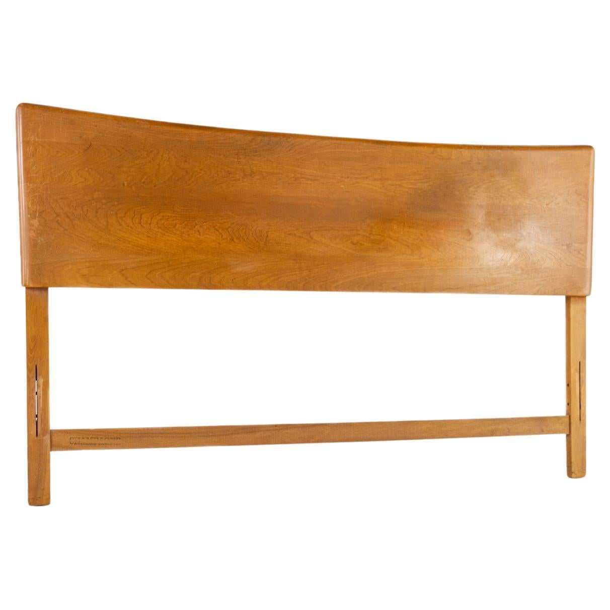 HeywoodWakefield Full Size Headboard with Nightstands For Sale at 1stDibs