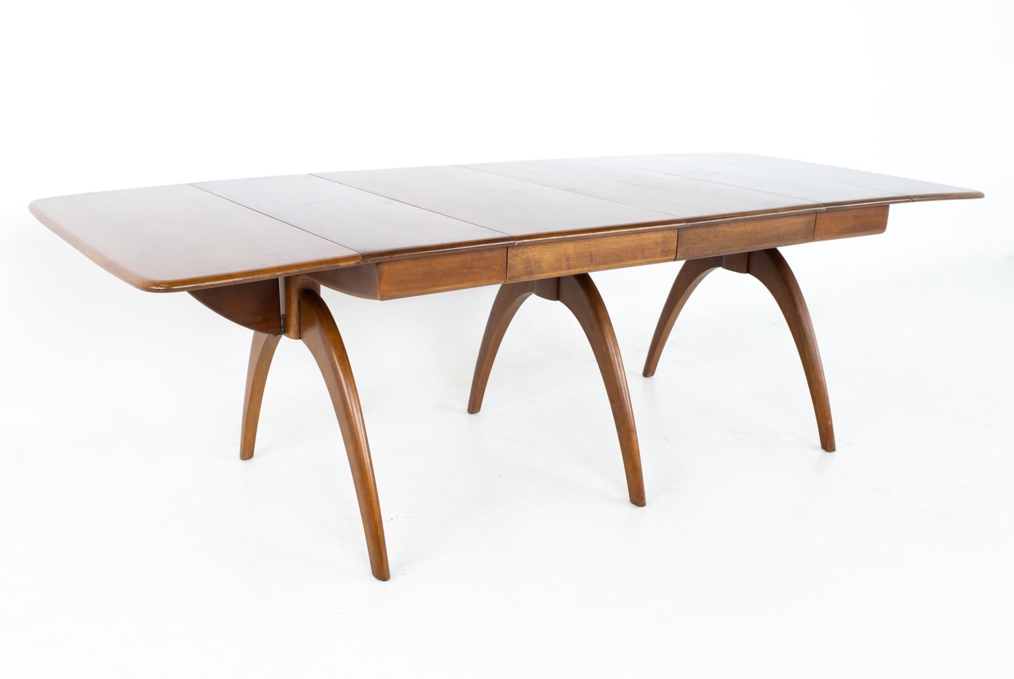 Heywood Wakefield Mid Century Wishbone Dining Table 7