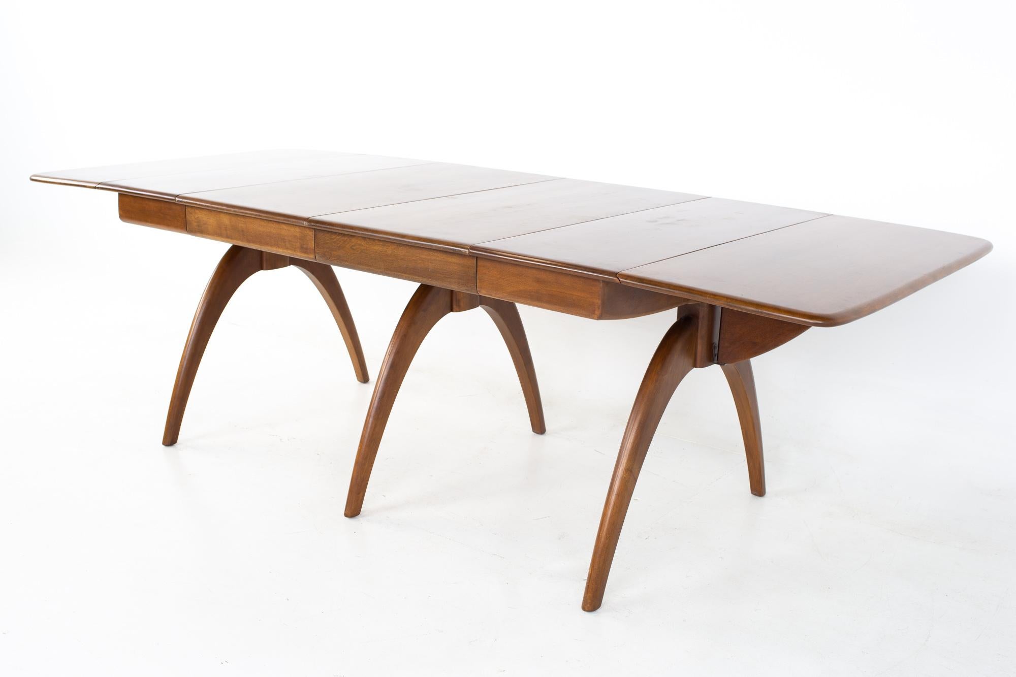 Heywood Wakefield Mid Century Wishbone Dining Table 8