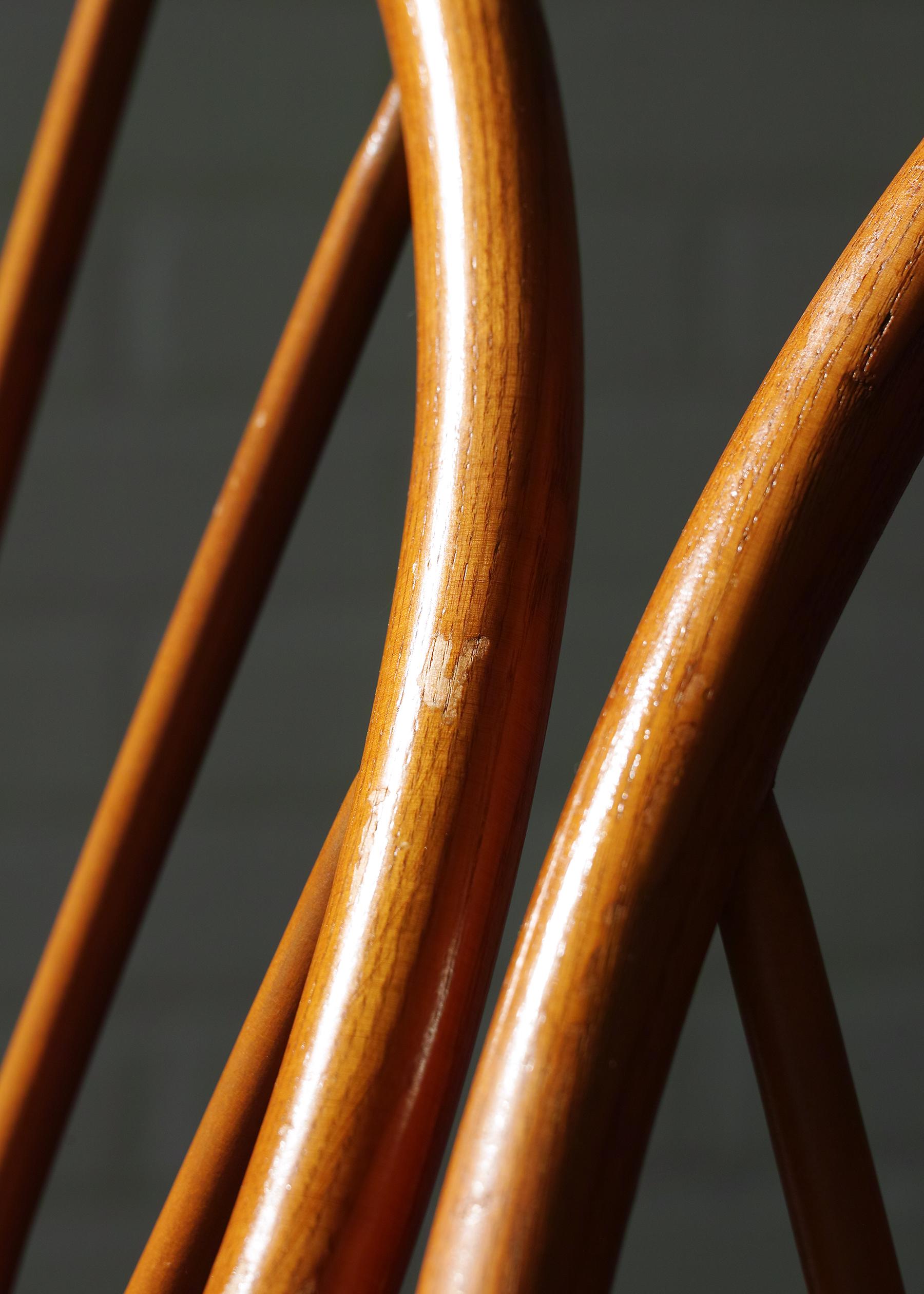 Heywood Wakefield Modern Bow Back Windsor Chairs For Sale 4