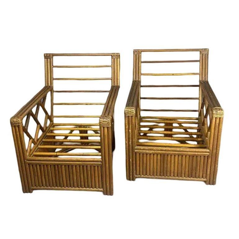 Paire de chaises longues 