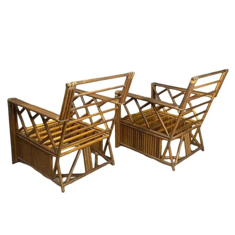 Paire de chaises longues 