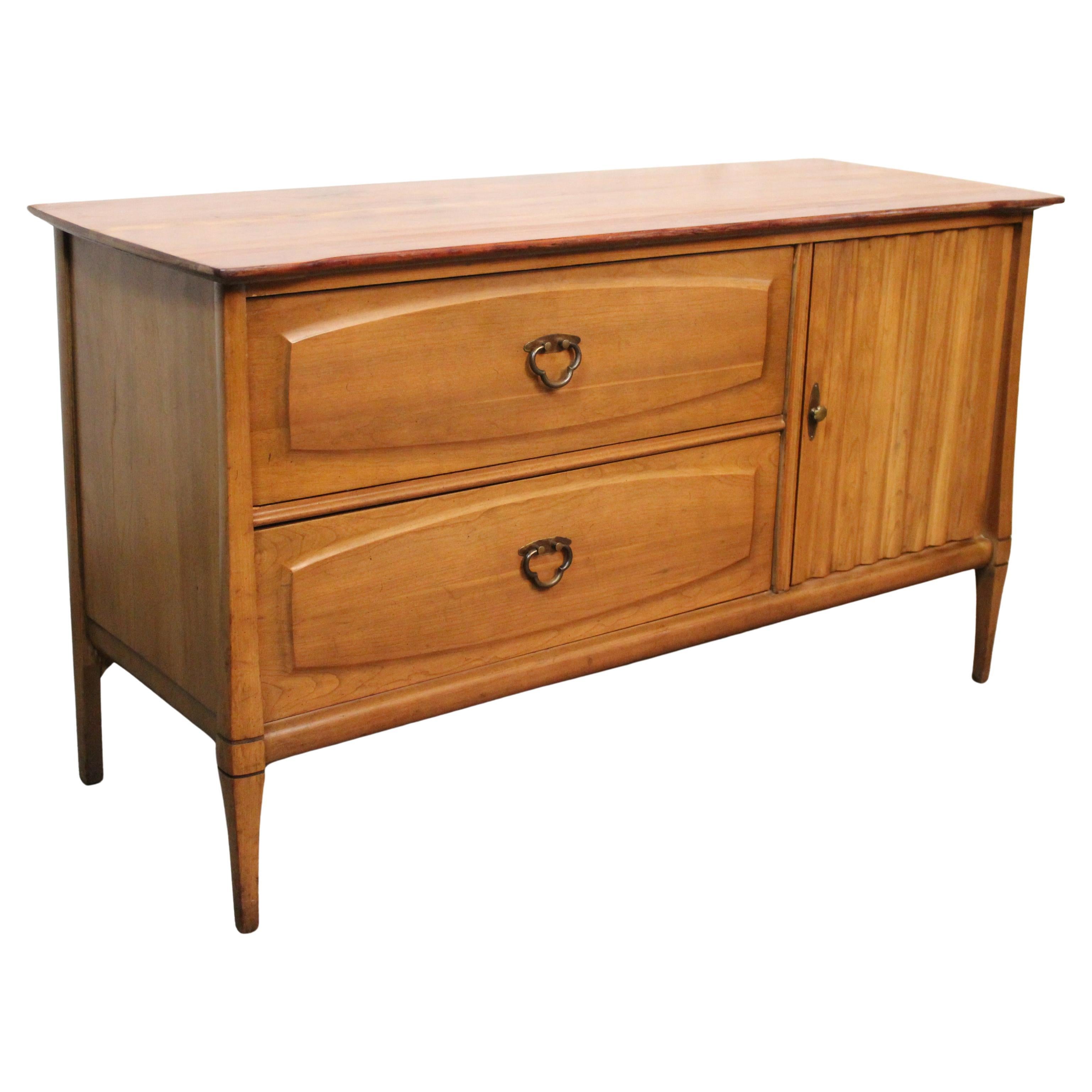 Heywood Wakefield "Old Colony" Vintage Maple Credenza