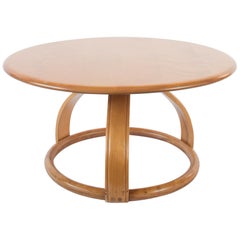 Vintage Heywood Wakefield Round Low Table