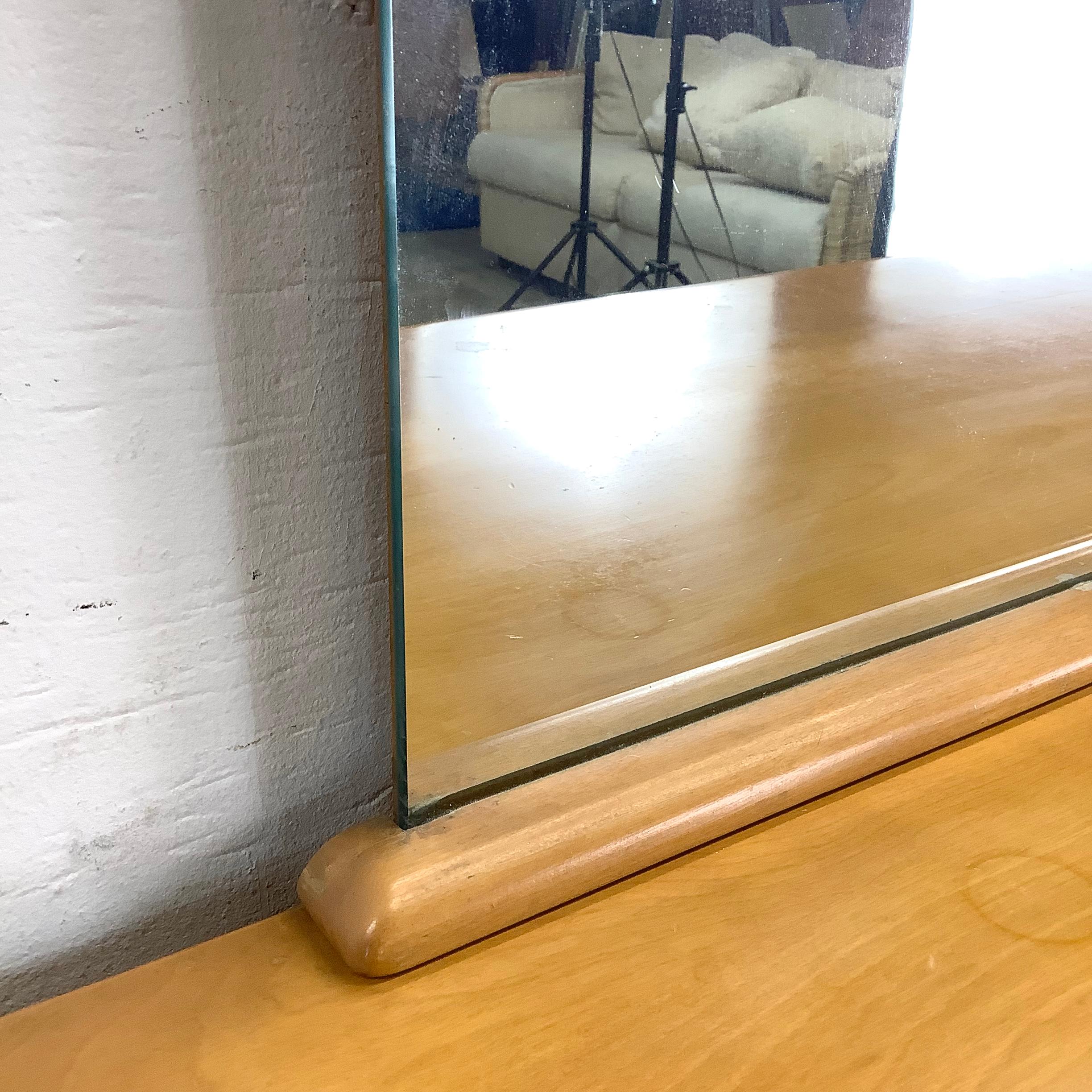 Heywood-Wakefield Sculptura Dresser with Mirror For Sale 5
