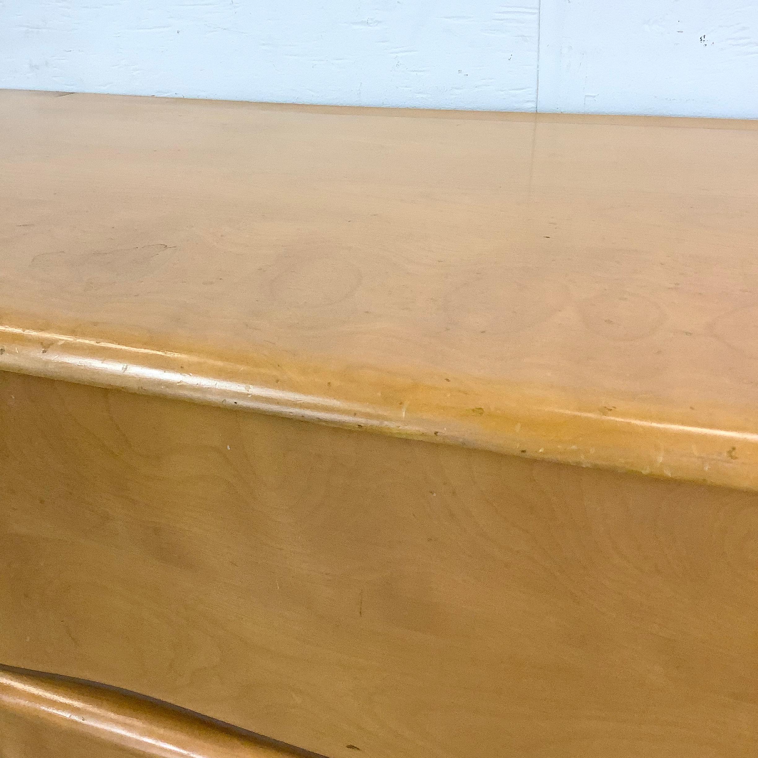 Heywood-Wakefield Sculptura Dresser with Mirror For Sale 10