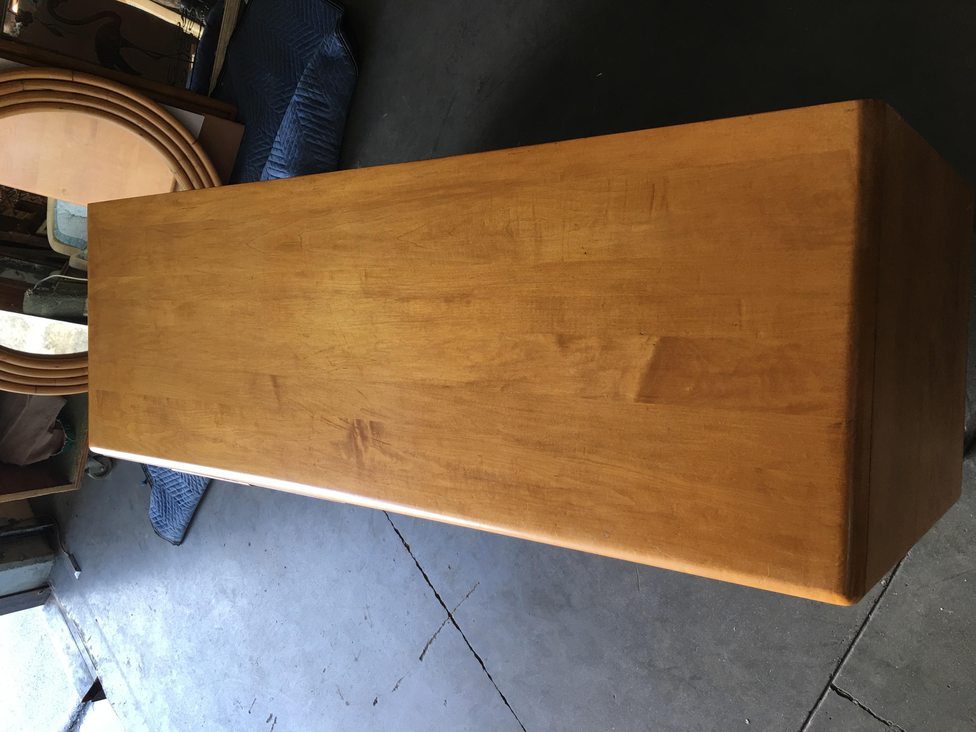 HeywoodWakefield "Kohinoor" Extra Wide 6Drawer Dresser For Sale at