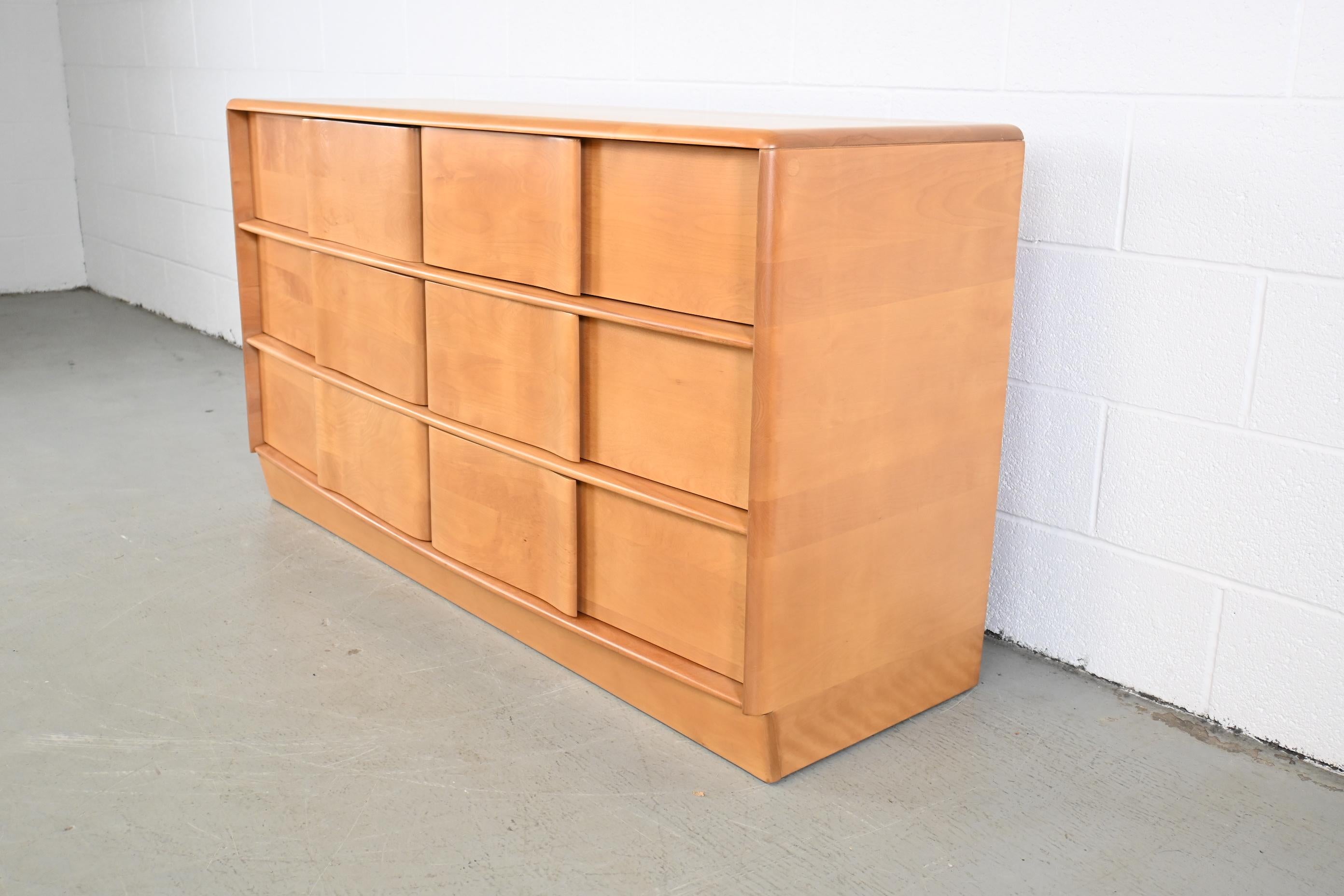 HeywoodWakefield Sculptura MidCentury Modern Dresser, Newly