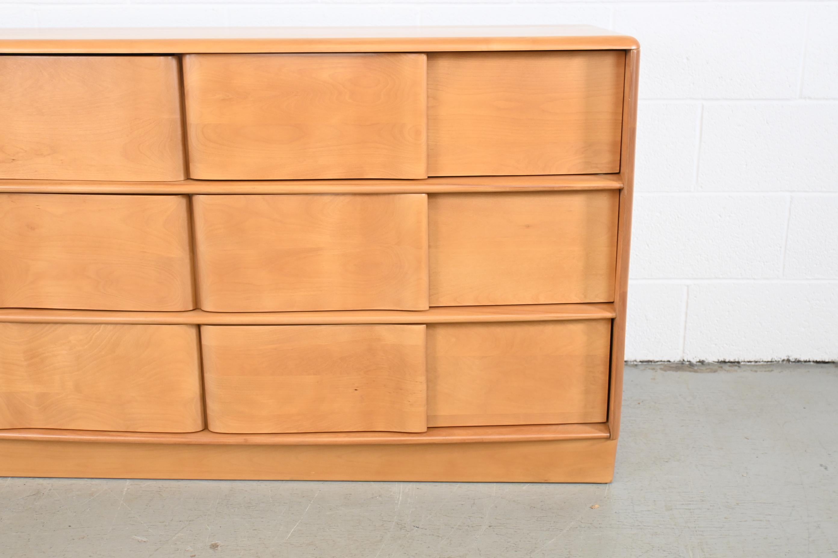 HeywoodWakefield Sculptura MidCentury Modern Dresser, Newly
