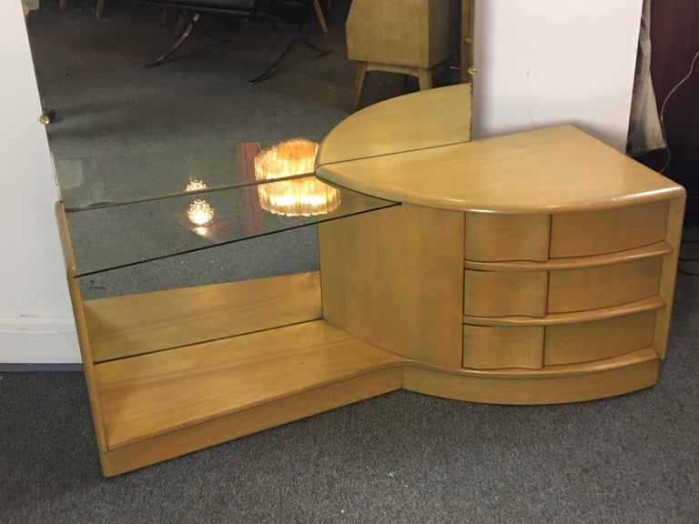 Heywood Wakefield Sculptura Vanity at 1stDibs