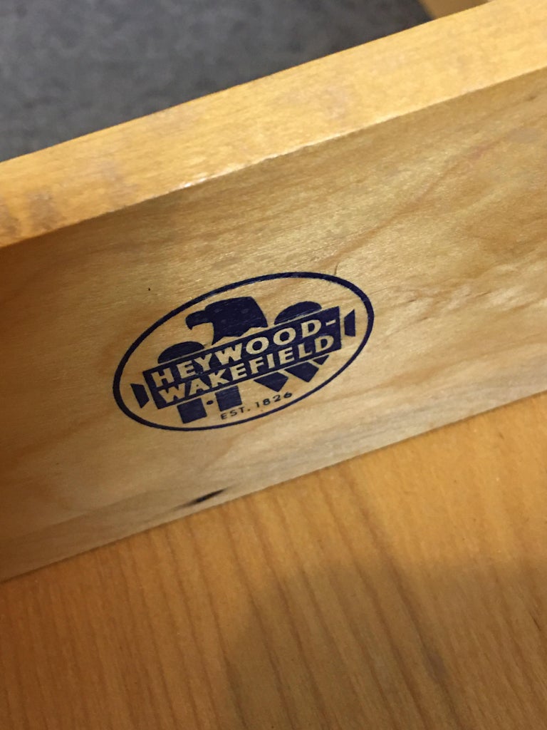 Heywood Wakefield Sculptura Vanity at 1stDibs