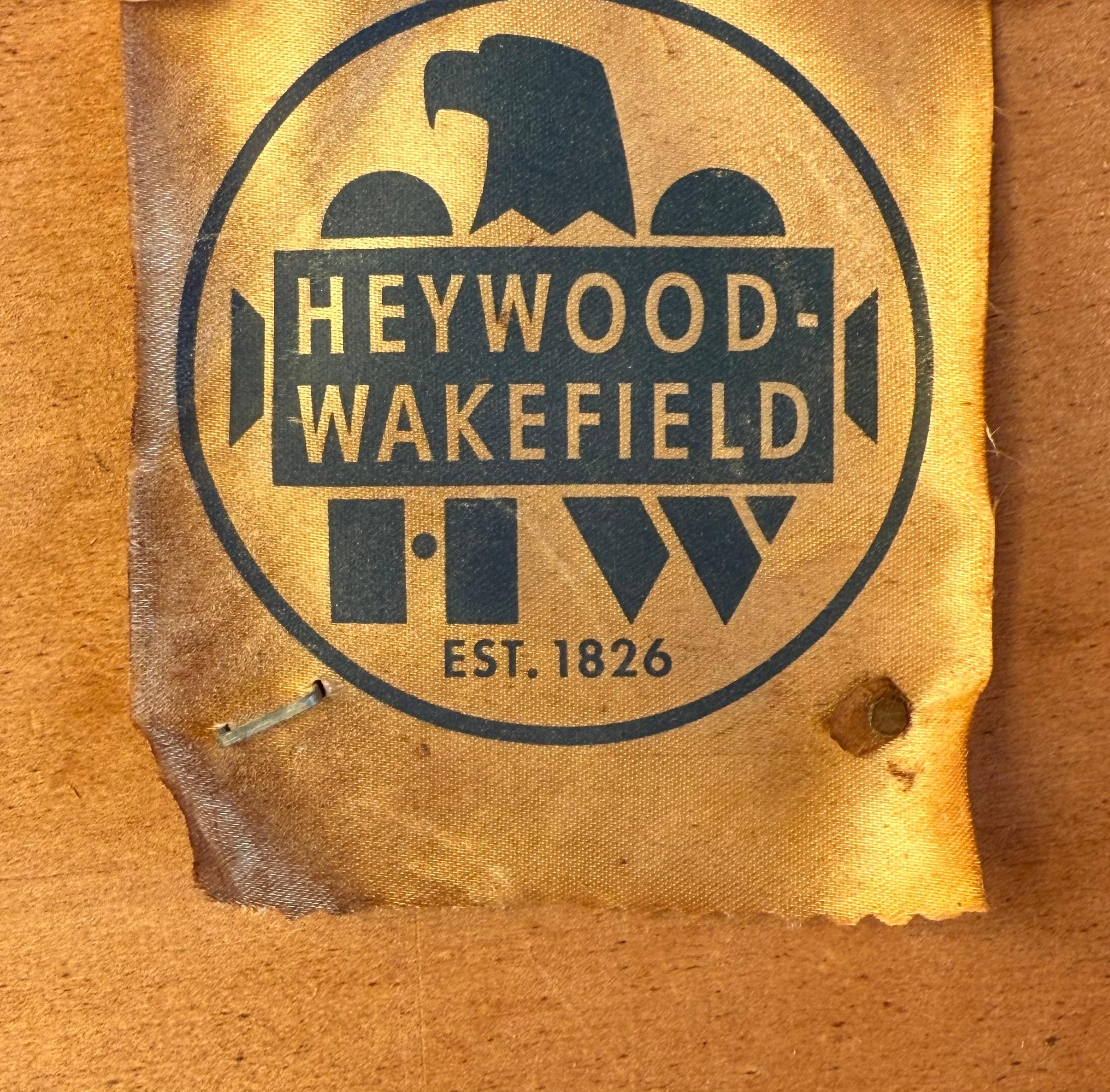 Set di 6 sedie da pranzo Heywood Wakefield in vendita 9