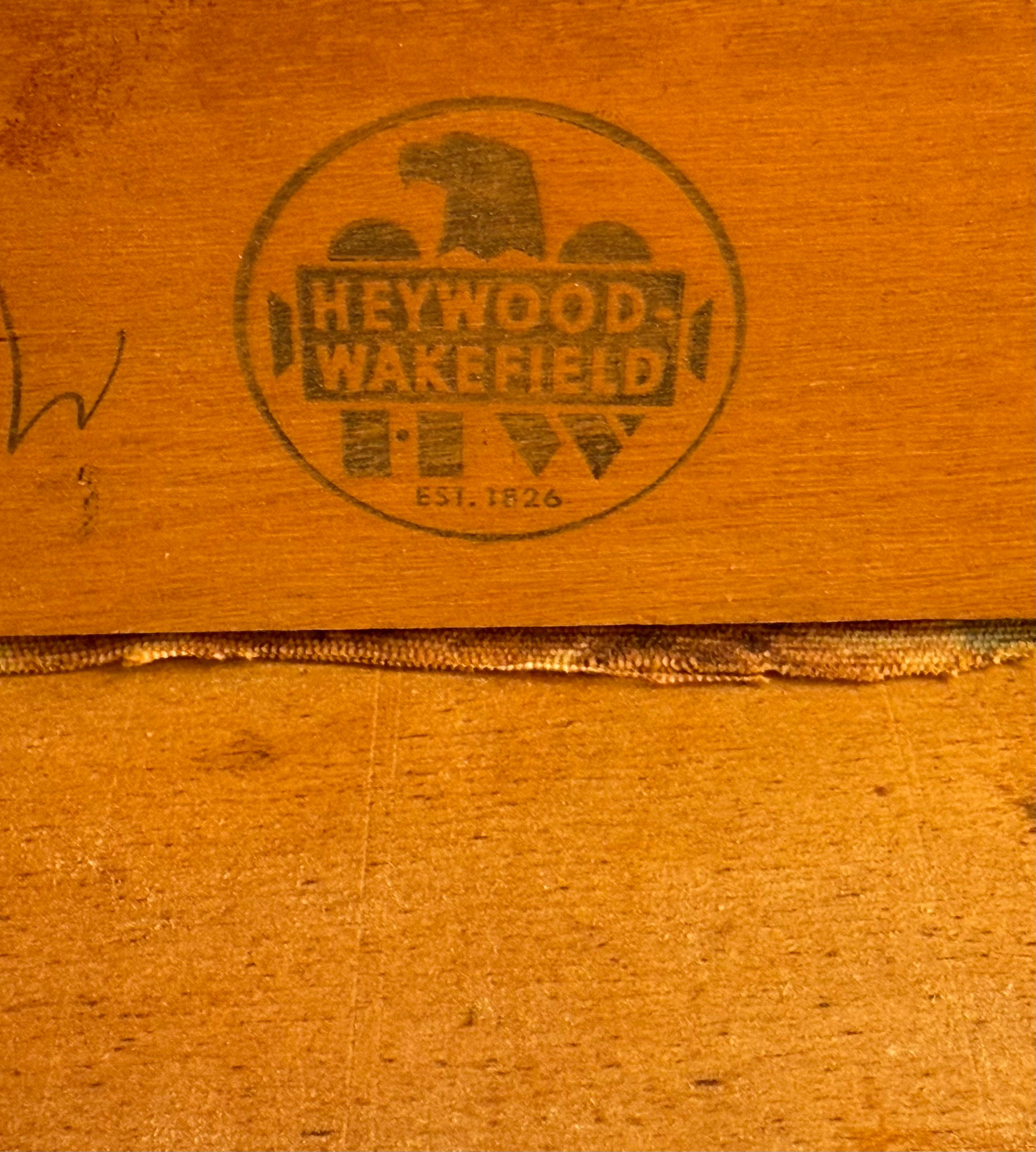 Set di 6 sedie da pranzo Heywood Wakefield in vendita 10
