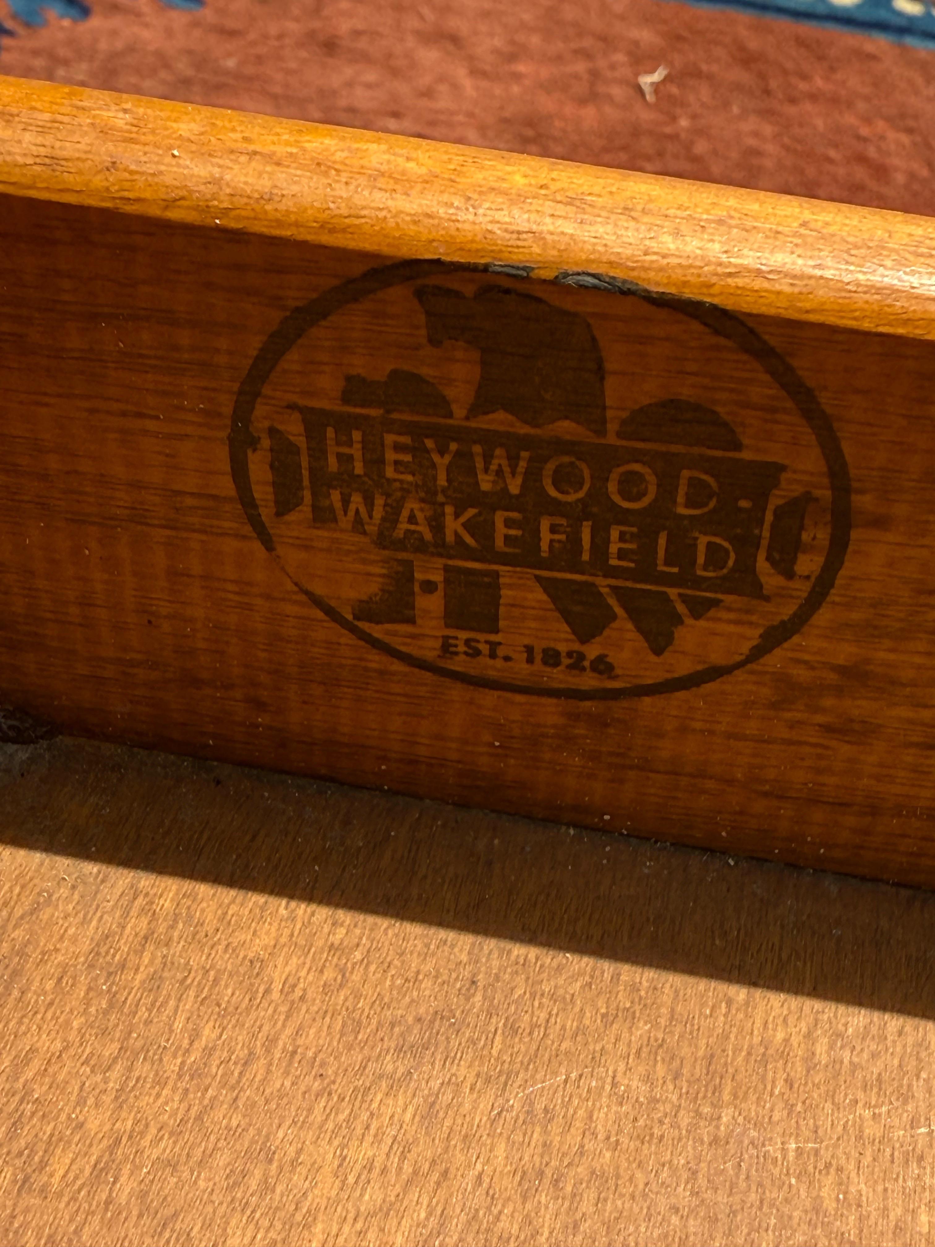 Heywood Wakefield Solid Hard Rock Maple Colonial Style 40