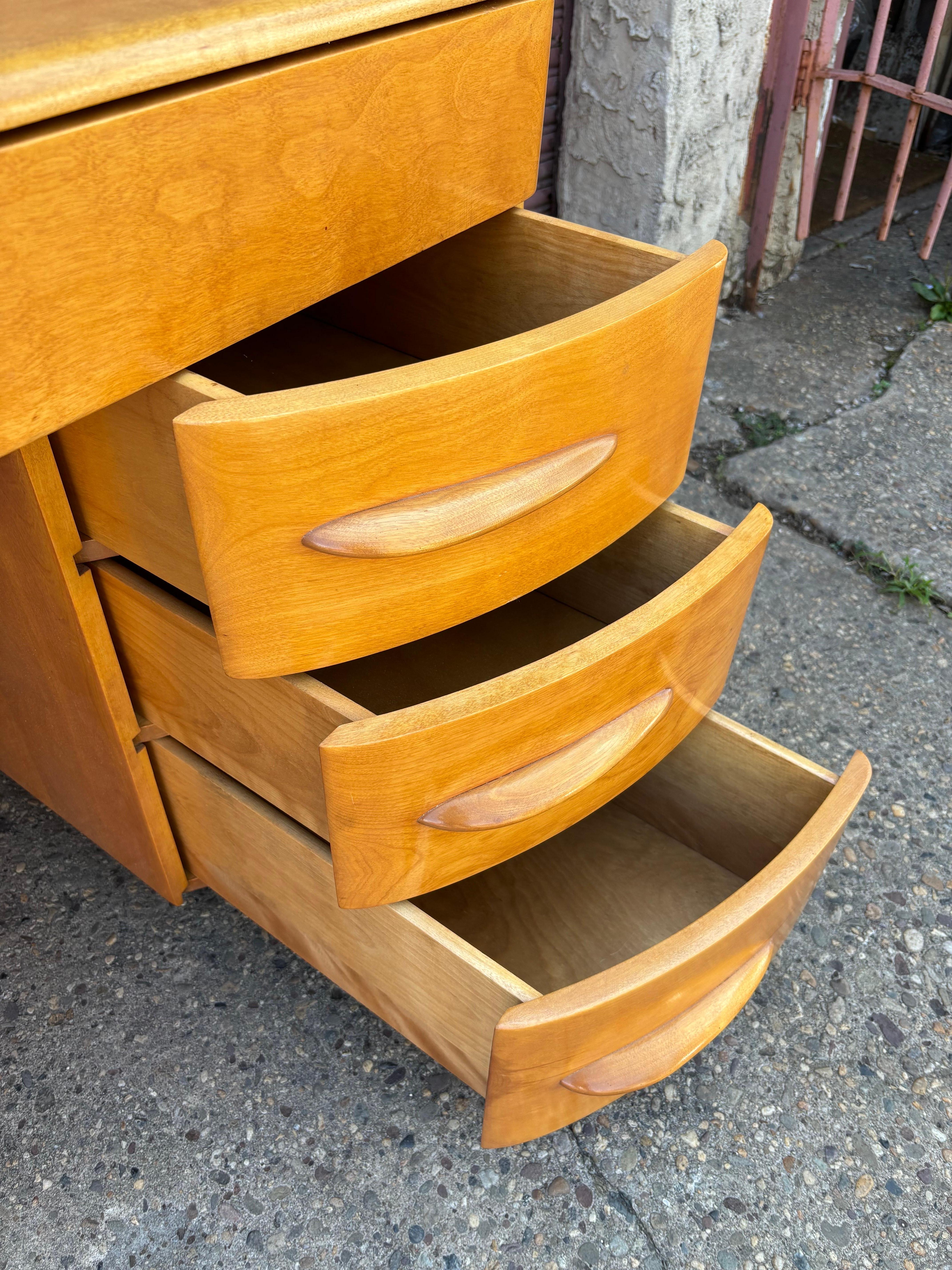 Heywood Wakefield Solid Maple Desk 4