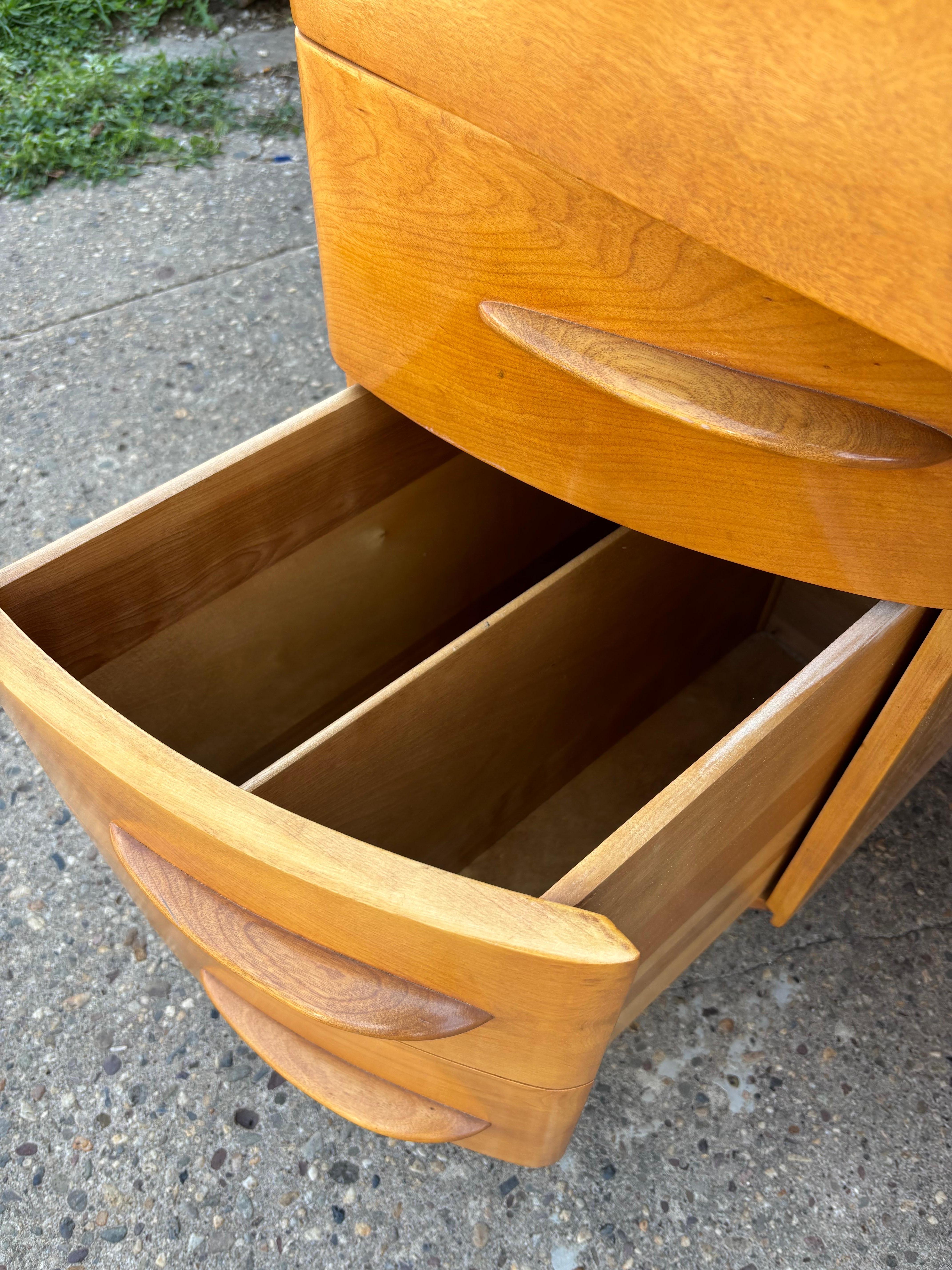 Heywood Wakefield Solid Maple Desk 7