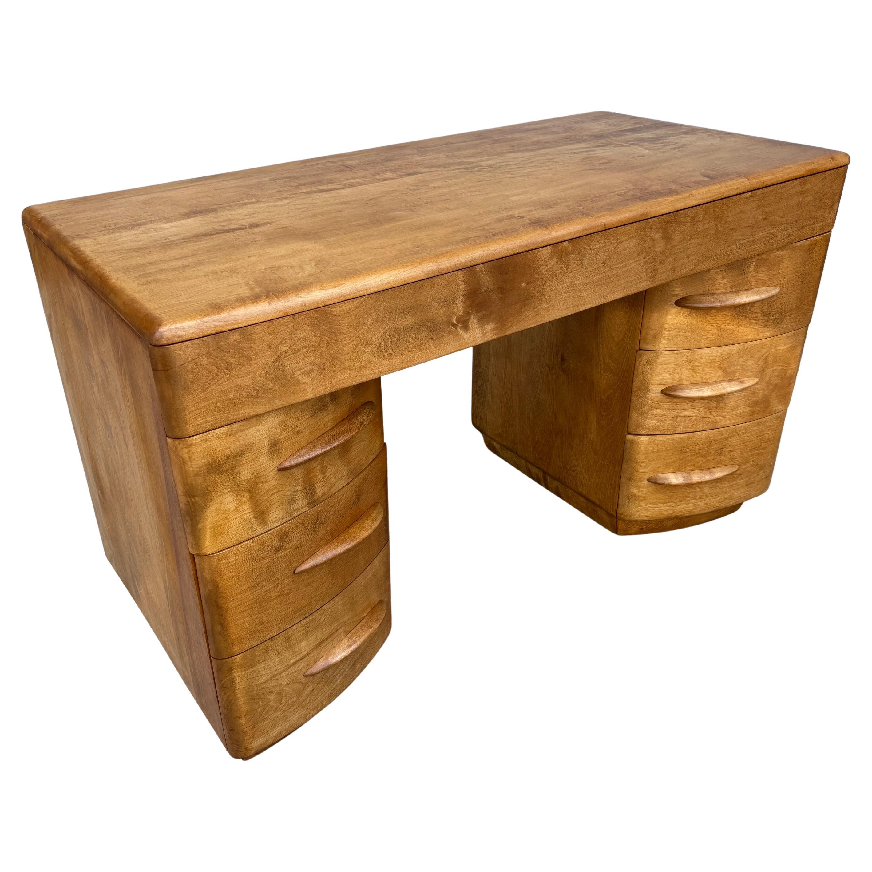 Heywood Wakefield Solid Maple Desk