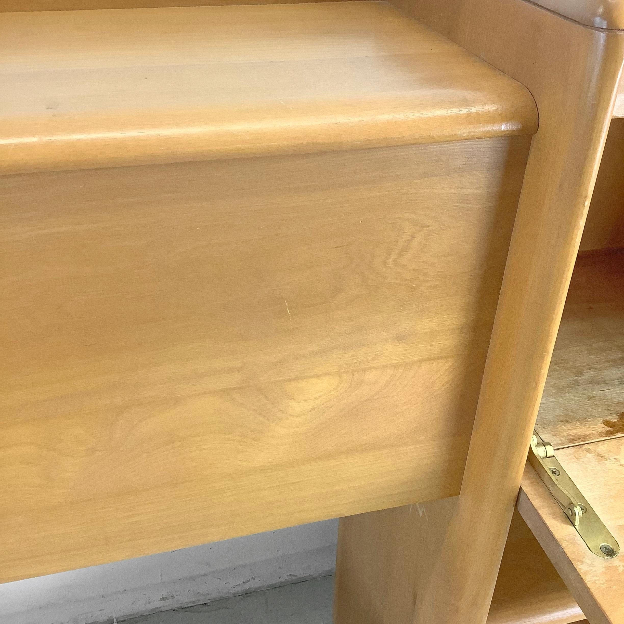 Heywood-Wakefield Storage Headboard- Full For Sale 6