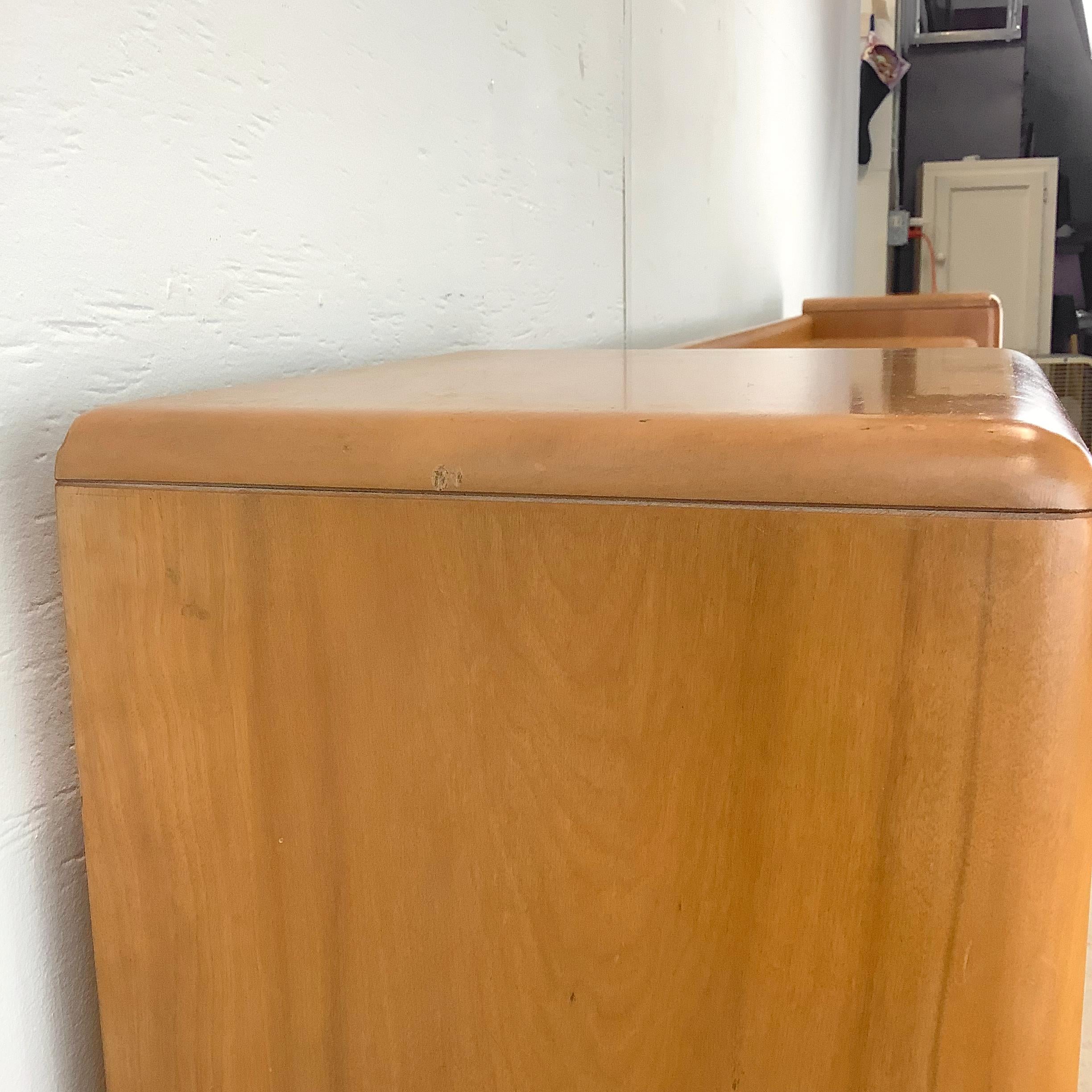Heywood-Wakefield Storage Headboard- Full For Sale 11