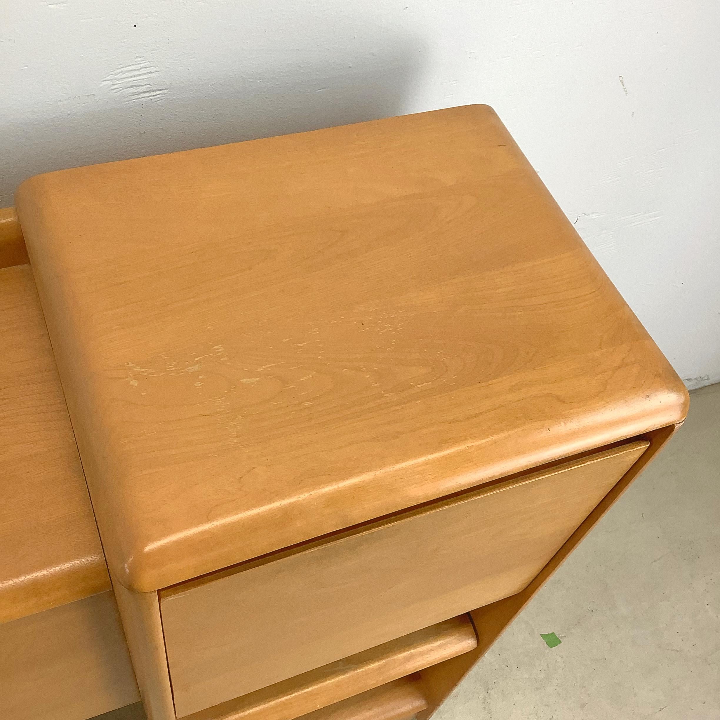 Heywood-Wakefield Storage Headboard- Full For Sale 1