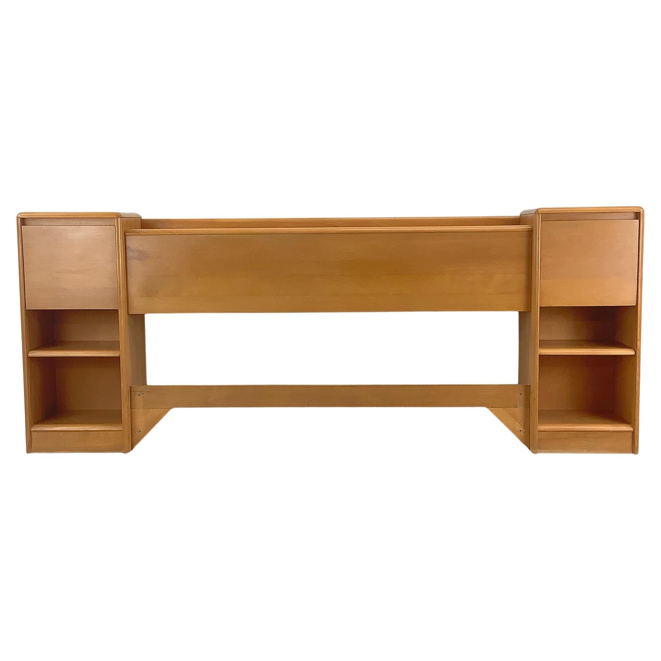 Heywood-Wakefield Storage Headboard- Full