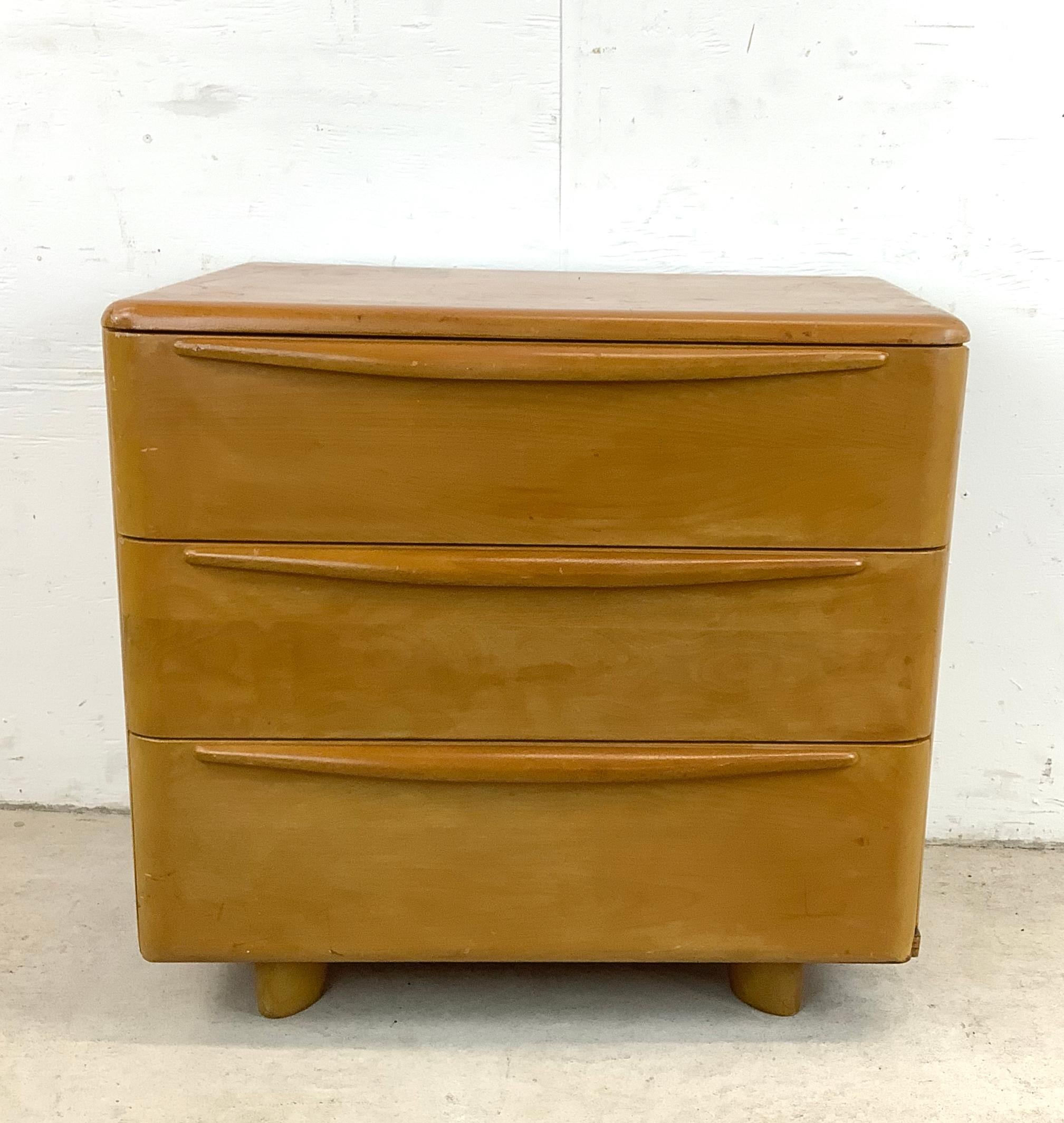 Mid-Century Modern Heywood-Wakefield Three Drawer Dresser- 