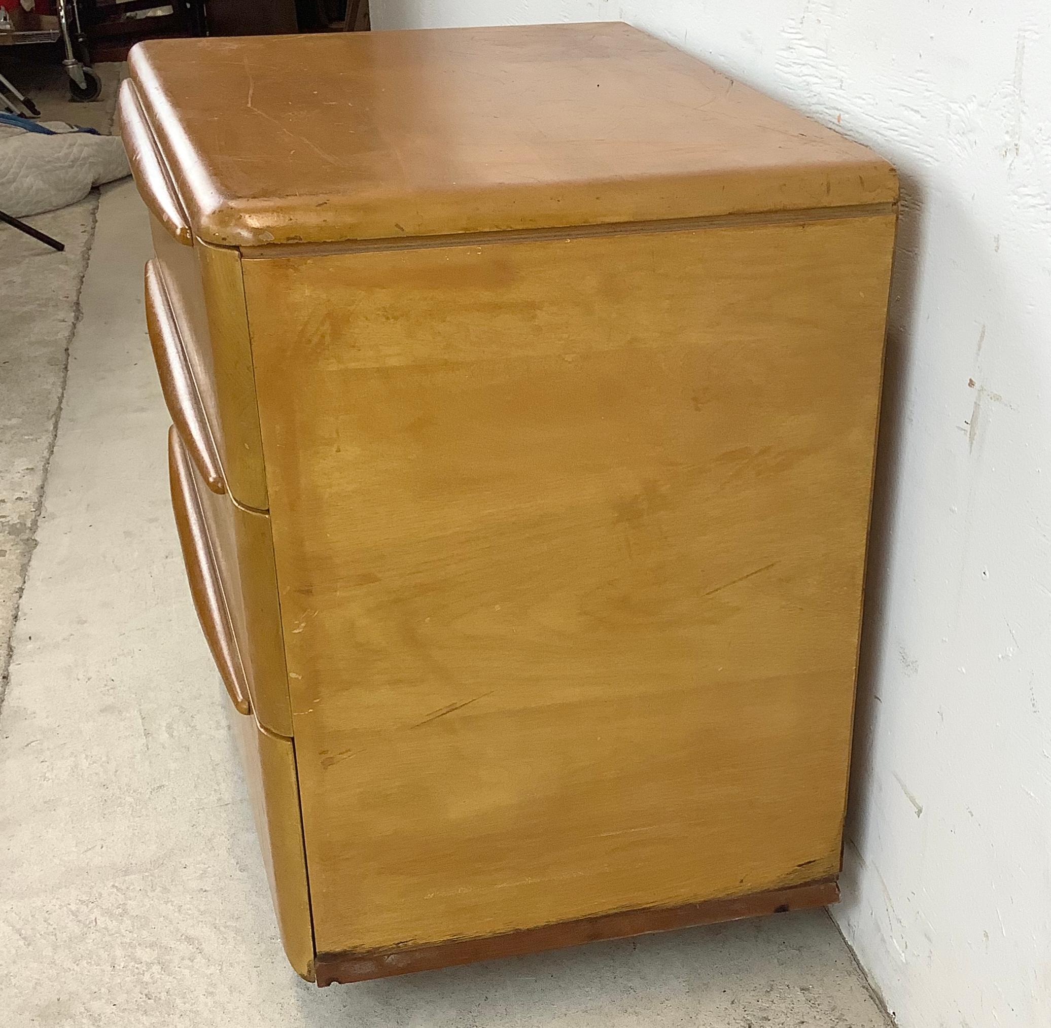 American Heywood-Wakefield Three Drawer Dresser- 