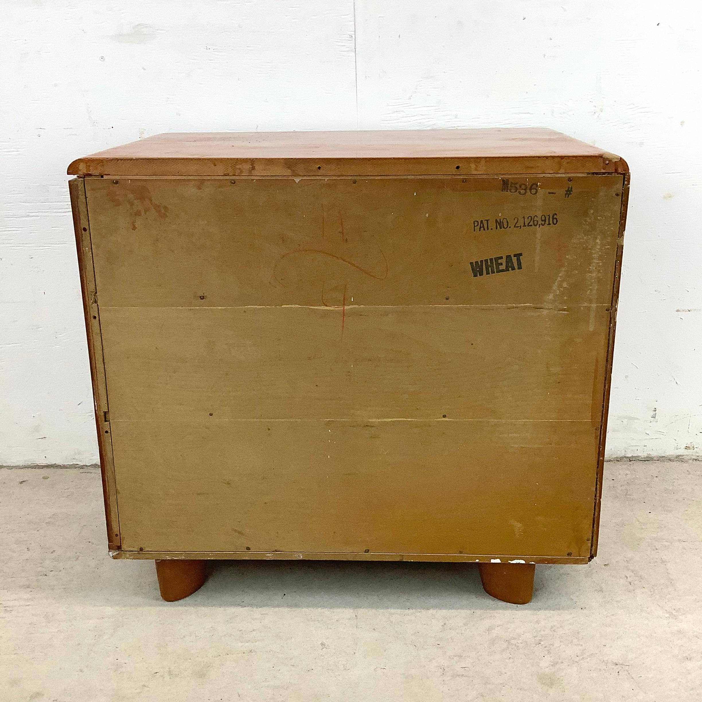 Heywood-Wakefield Three Drawer Dresser 2