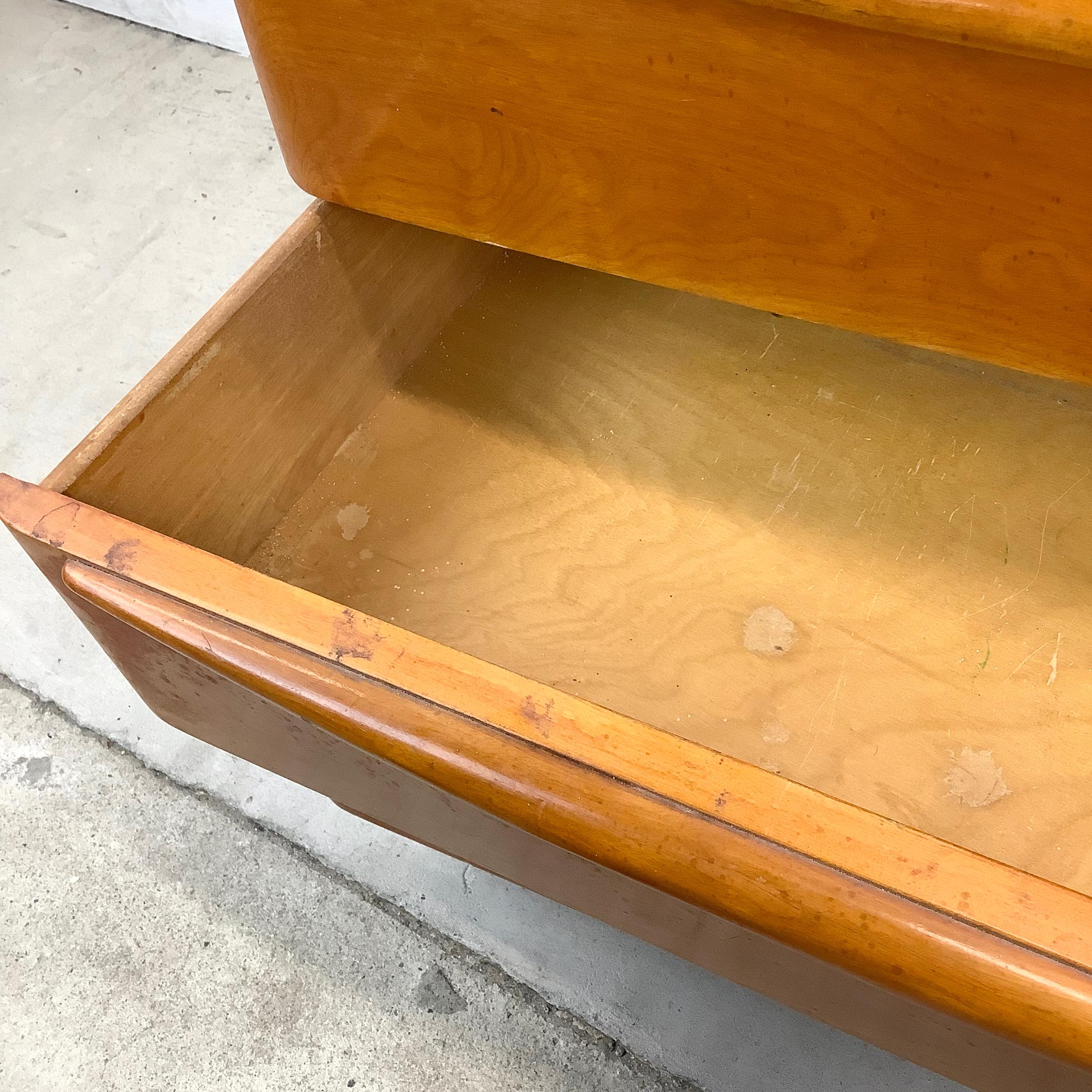 Heywood-Wakefield Three Drawer Dresser 7