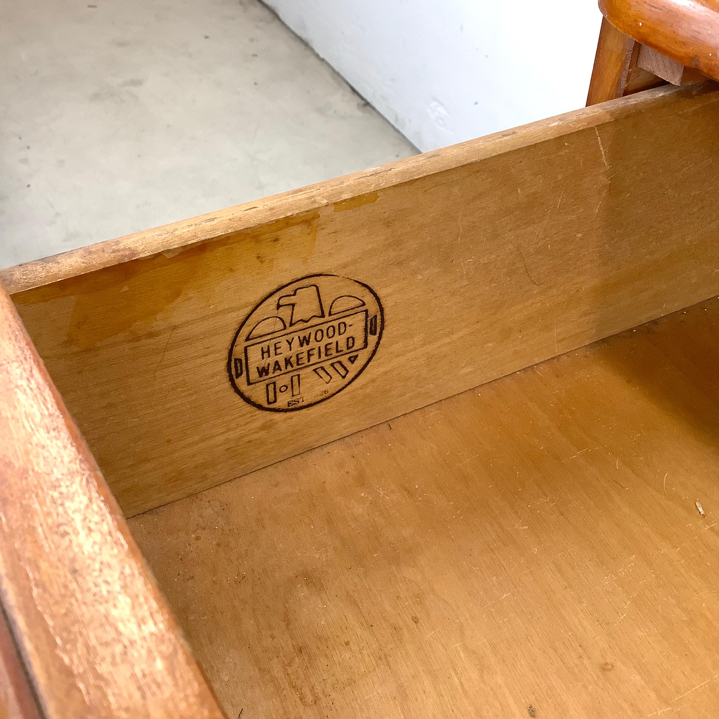 20th Century Heywood-Wakefield Three Drawer Dresser
