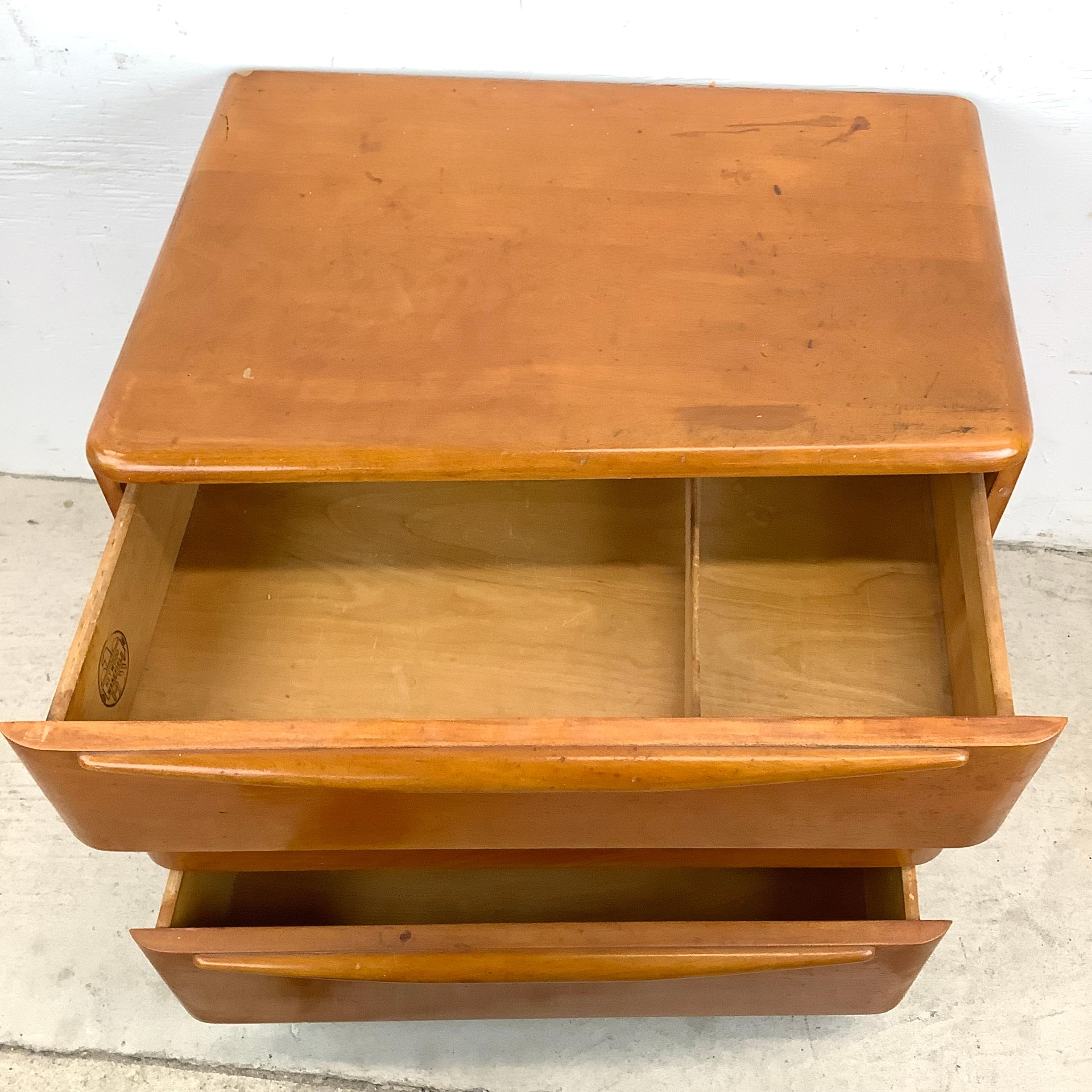 Heywood-Wakefield Three Drawer Dresser 1