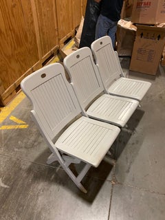 Heywood-Wakefield Three-Seat Folding Bench, United States, Midcentury