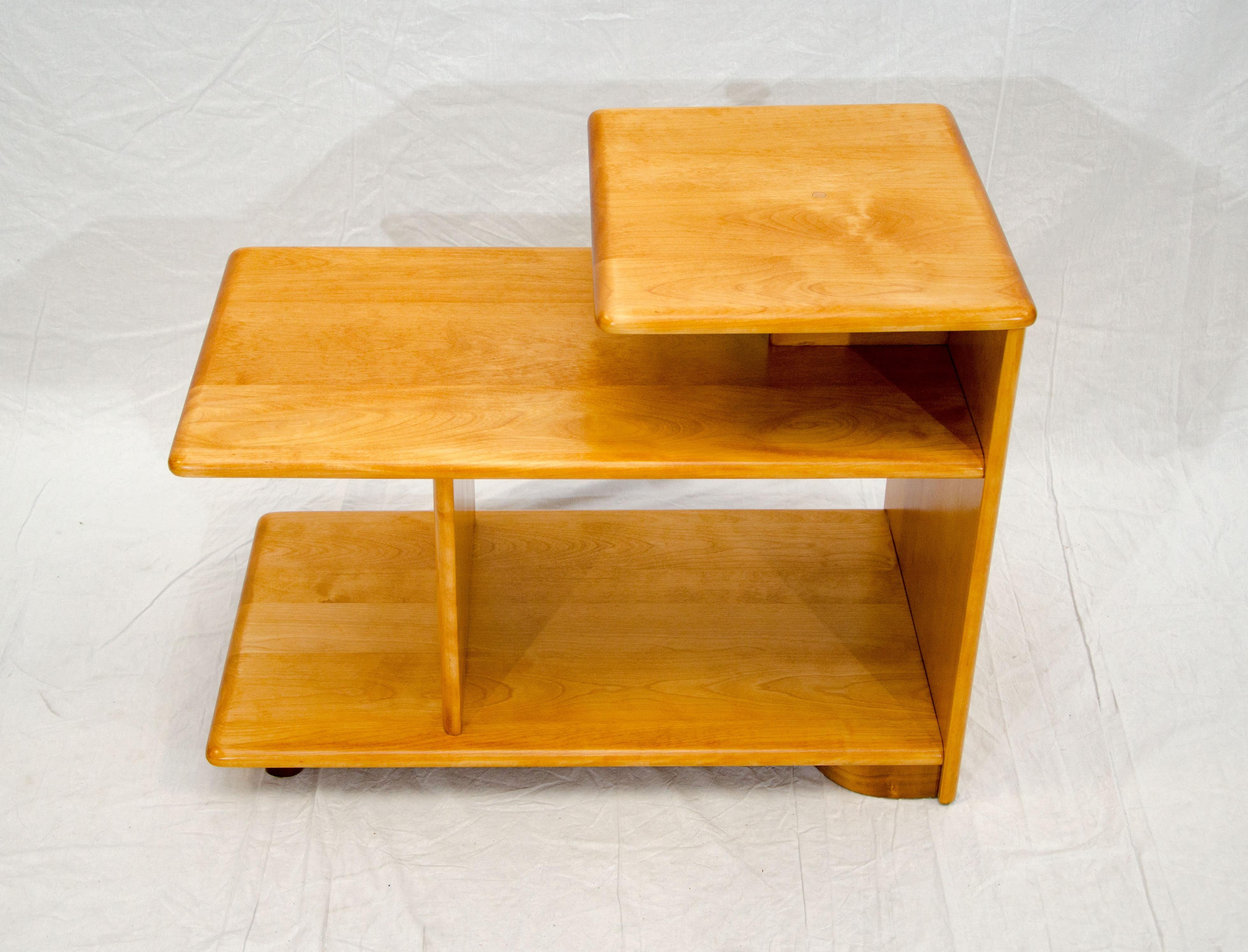 Heywood Wakefield Three-Tier Step End Table 3