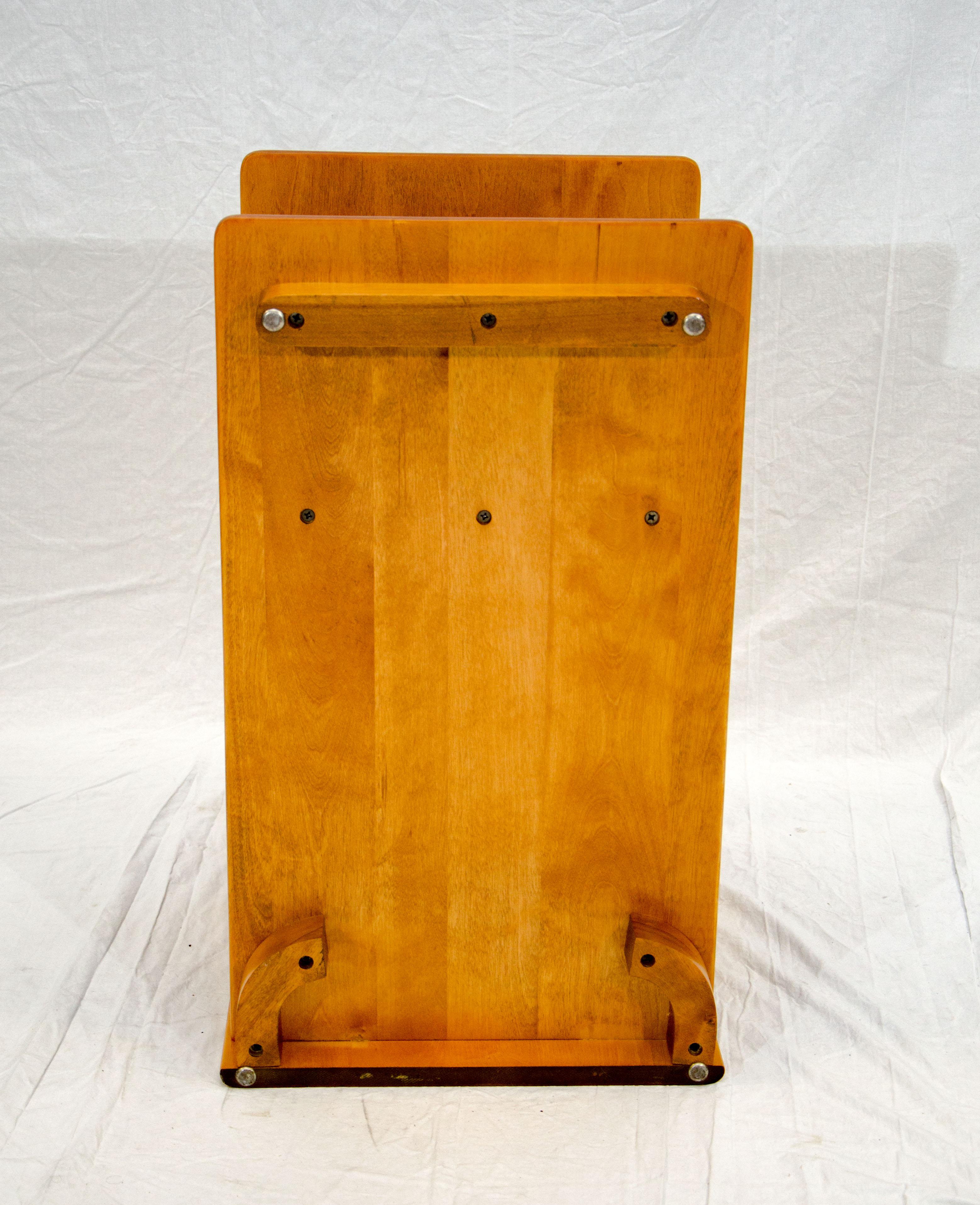 Heywood Wakefield Three-Tier Step End Table 9
