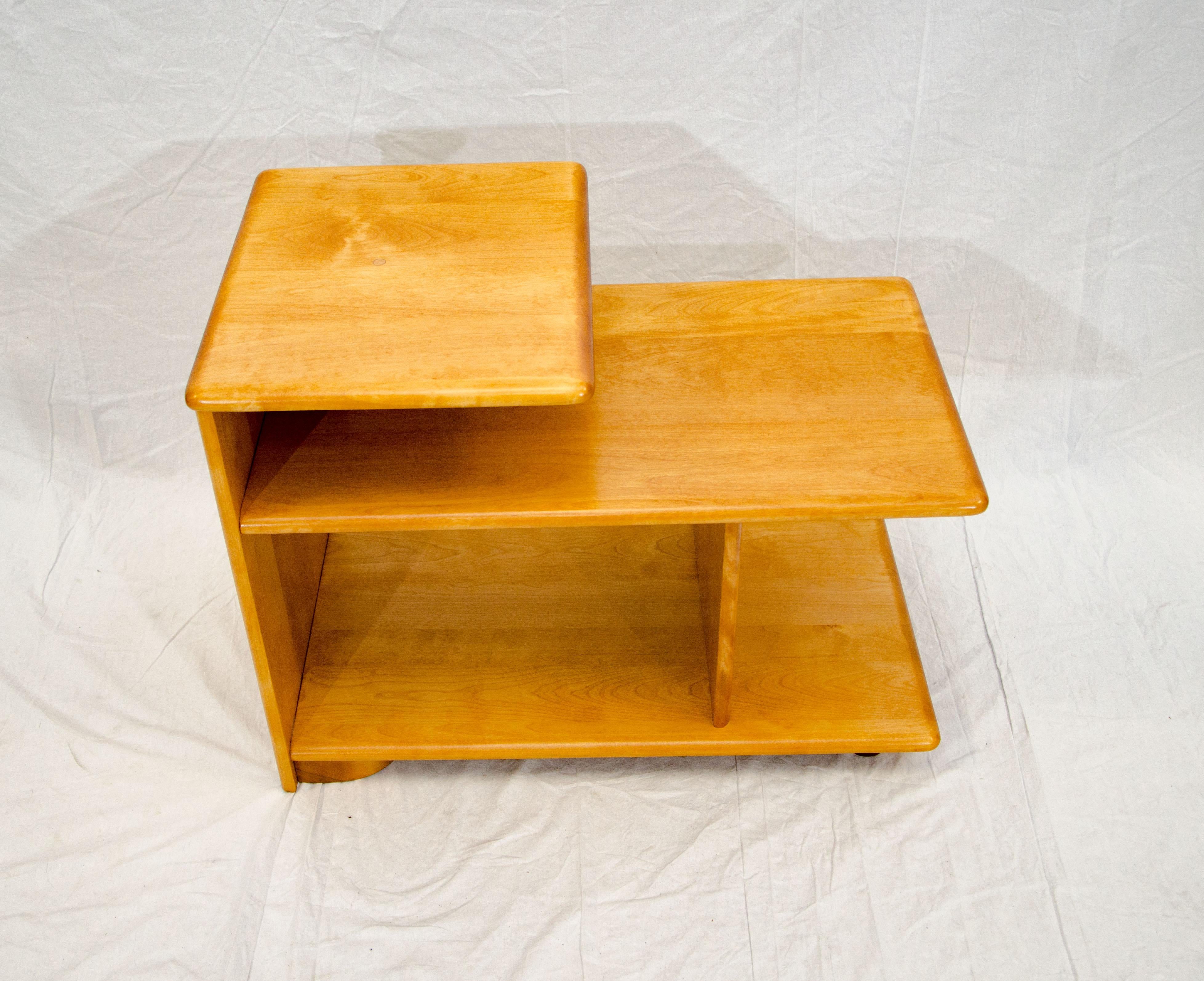 heywood wakefield step end table