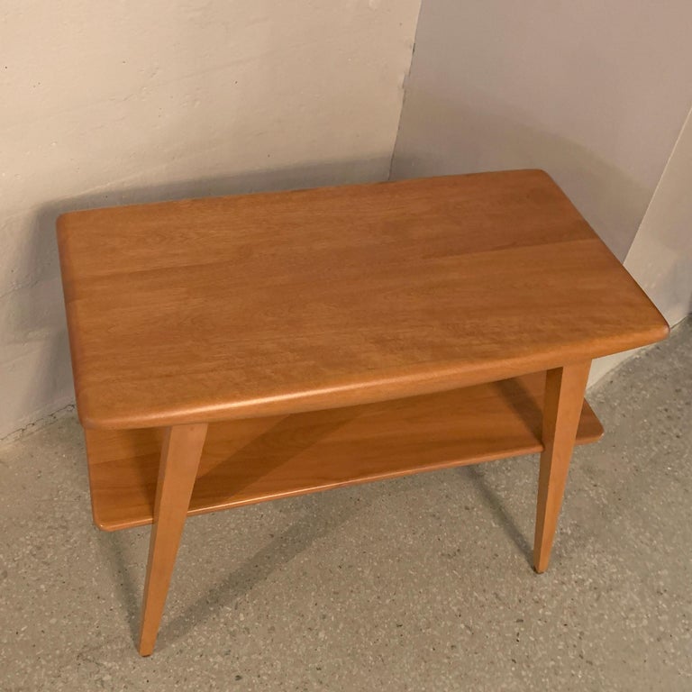 Heywood Wakefield Tiered Side Table at 1stDibs
