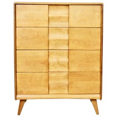 Heywood Wakefield "Trophy" Maple Four Drawer Dresser